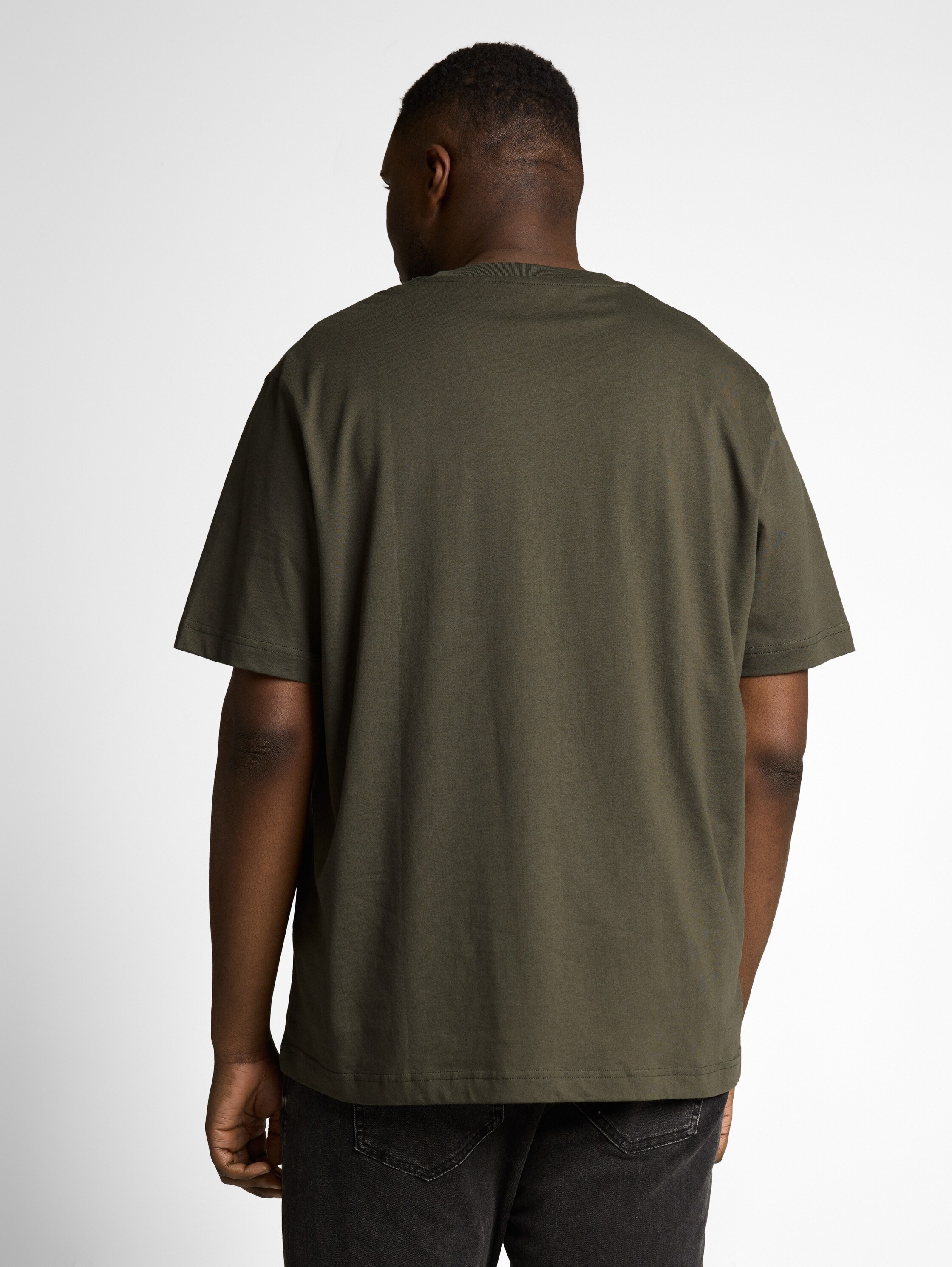 TOM TAILOR PLUS Kurzarmshirt mit Frontprint - Große Ggrößen