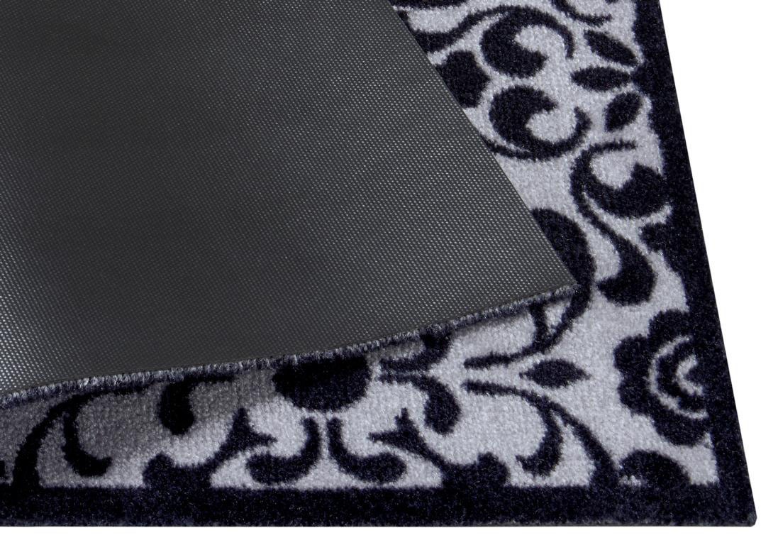 HANSE Home Fußmatte »Ornament, Türmatte«, rechteckig, 7 mm Höhe, Gemustert, Florales Design, Robust, Rutschfest, Eingangsbereich