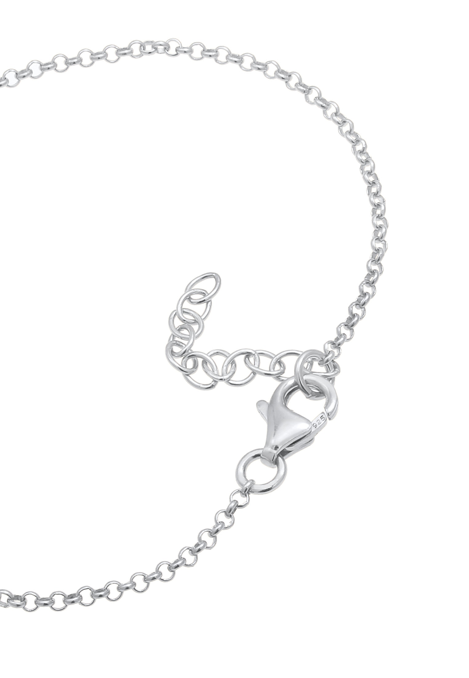 Elli Armkette »Armband Kleeblatt Glück Talismann 925 Silber«