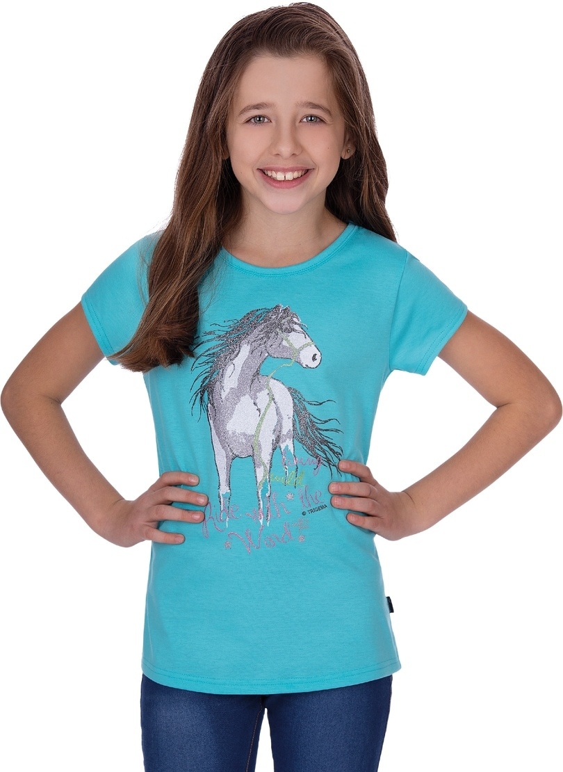 OTTO T-Shirt T-Shirt Trigema bestellen »TRIGEMA mit Pferd« bei