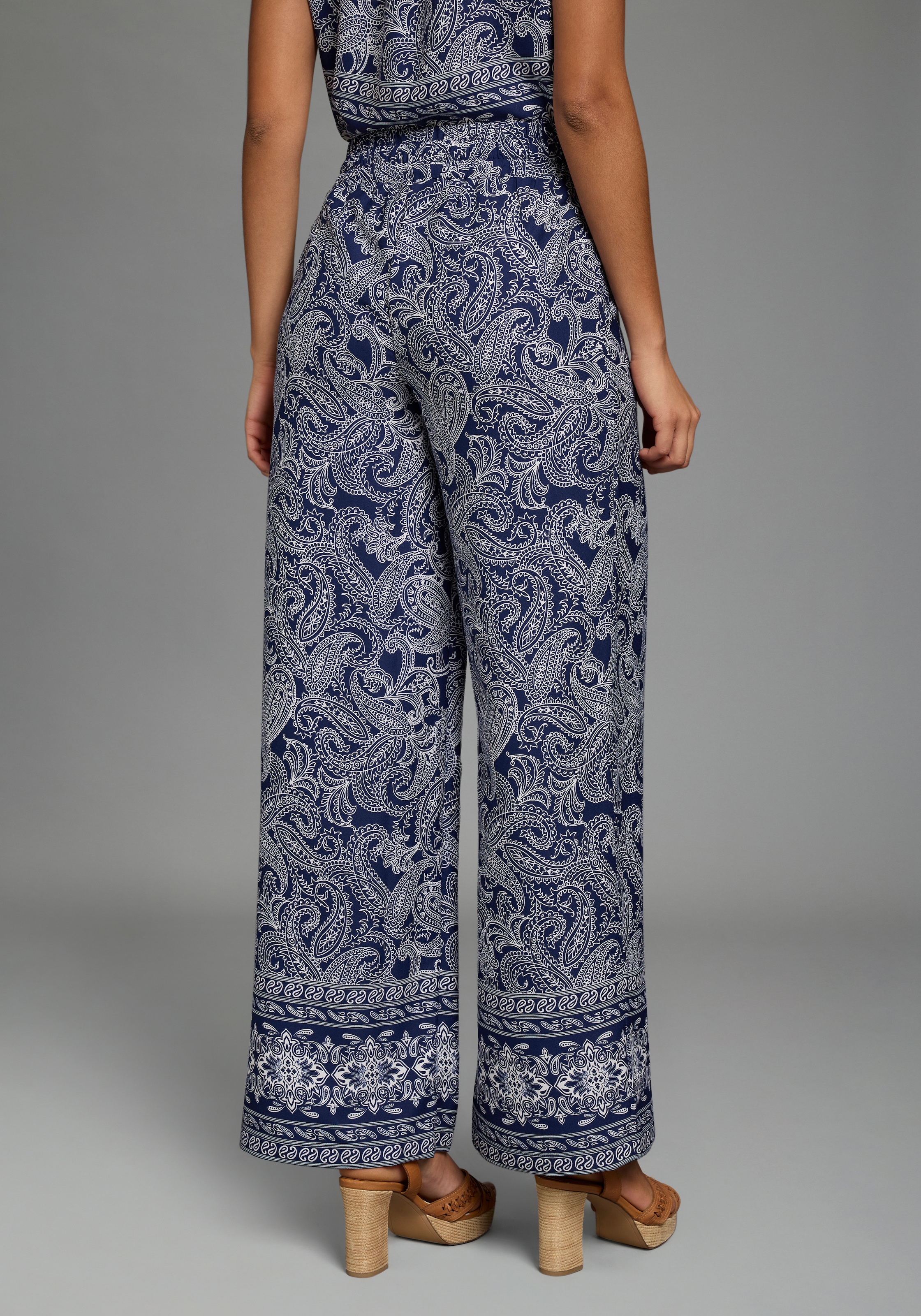 Laura Scott Blusentop für Partymode und festliche Anlässe, aus Polyester, bedruckt