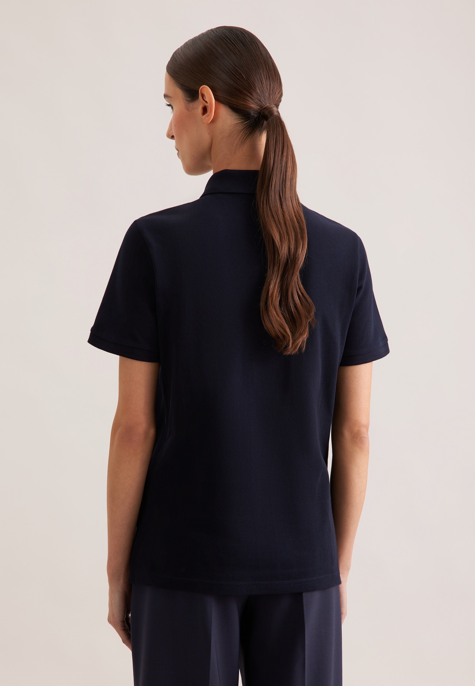 seidensticker Poloshirt »Schwarze Rose« Polo Uni