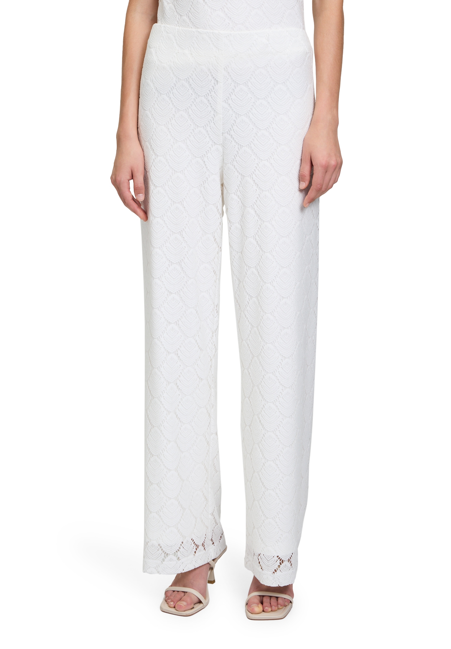 Betty&Co Schlupfhose »Schlupfhose mit Lochmuster«