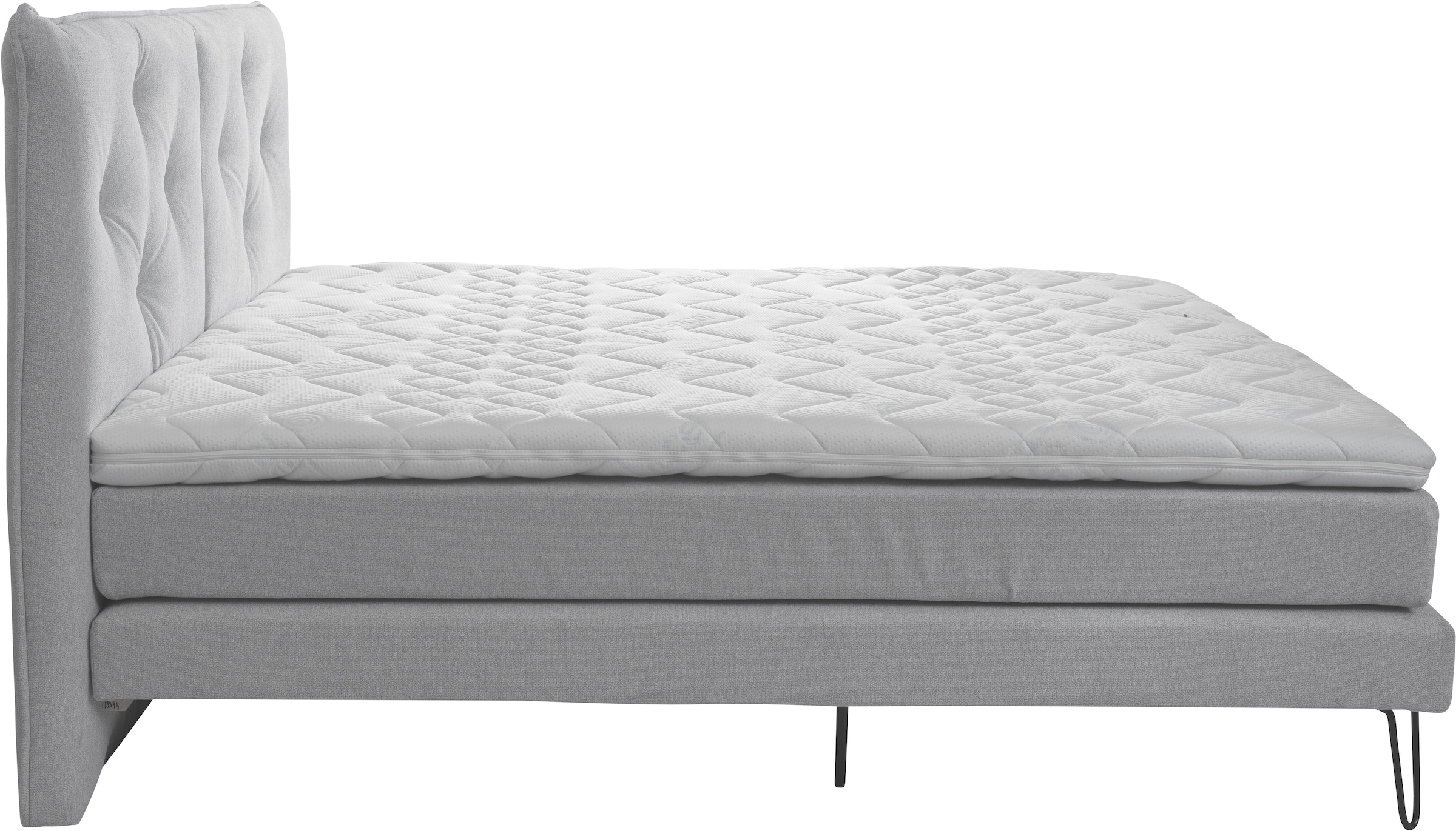 alina Boxspringbett »Longon inkl. Matratze und Komfortschaum-Topper, Breite 180x200cm«, erhältlich in verschiedenen Härtegraden