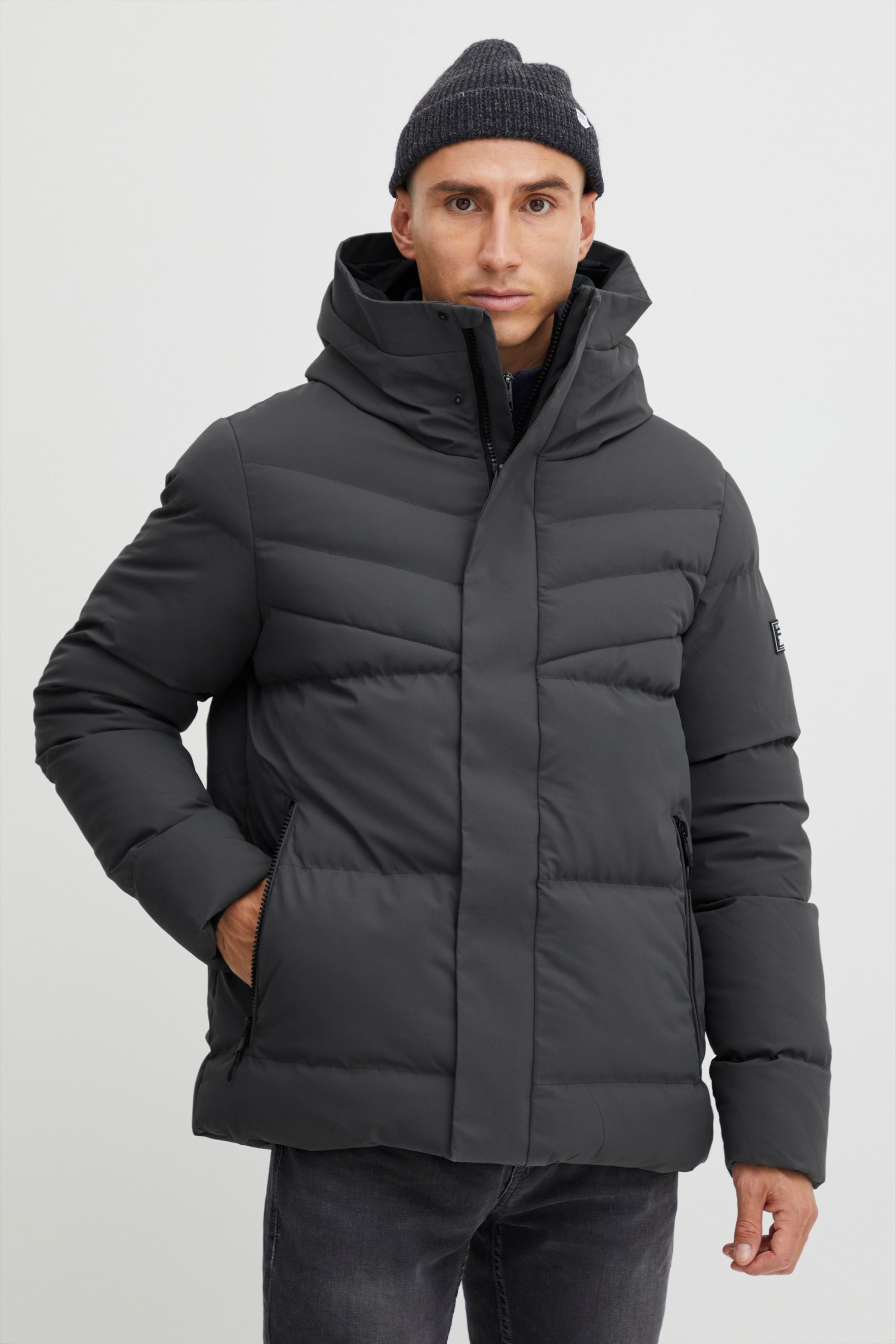 11 Project Steppjacke »Steppjacke PRDemir«, mit Kapuze