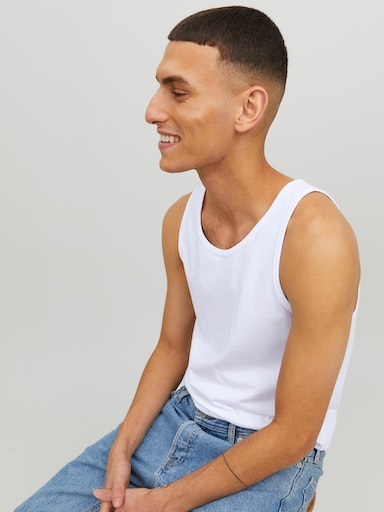 Jack & Jones Muskelshirt »JACBASIC TANKTOP 2 PACK NOOS«, (Packung, 2 tlg., 2er-Pack)