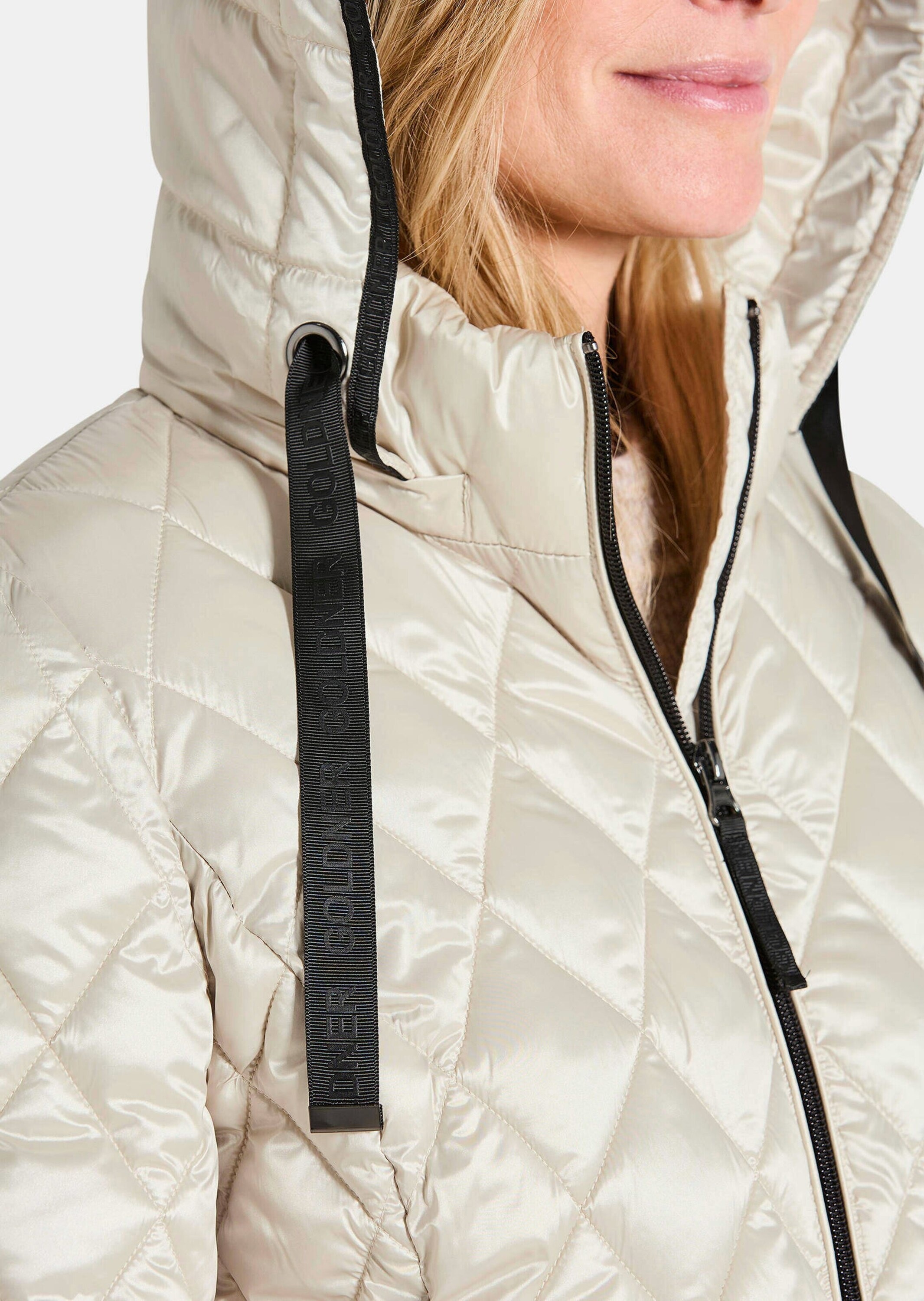 GOLDNER Kurzjacke »Steppjacke mit Rautenmuster«