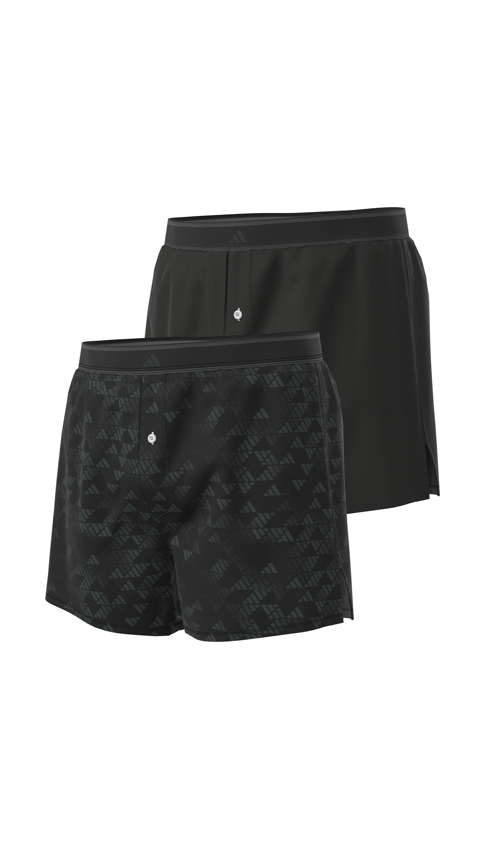 adidas Sportswear Webboxer »Active Woven«, (2er Pack), Lockere Passform, Knopfleiste