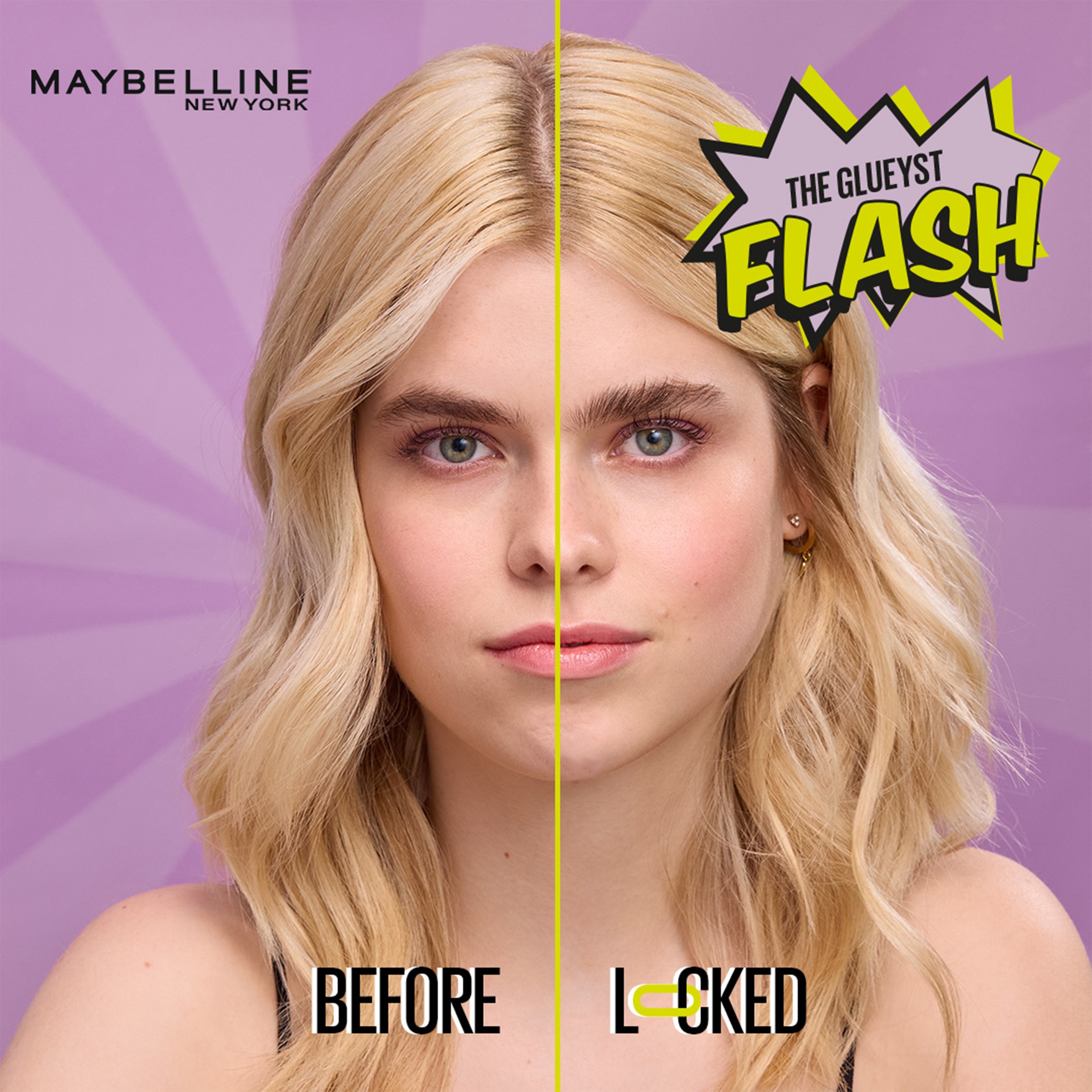 MAYBELLINE NEW YORK Augenbrauenpflege »Maybelline New York Super Lock Brow Glue« fixiert, definiert, formt, setzt Highlights, wischfest