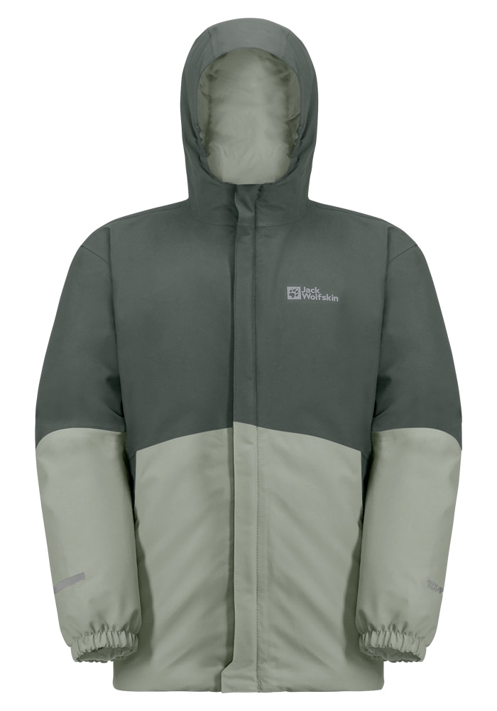 Jack Wolfskin Outdoorjacke »BLOCKY JACKET K«, mit Kapuze