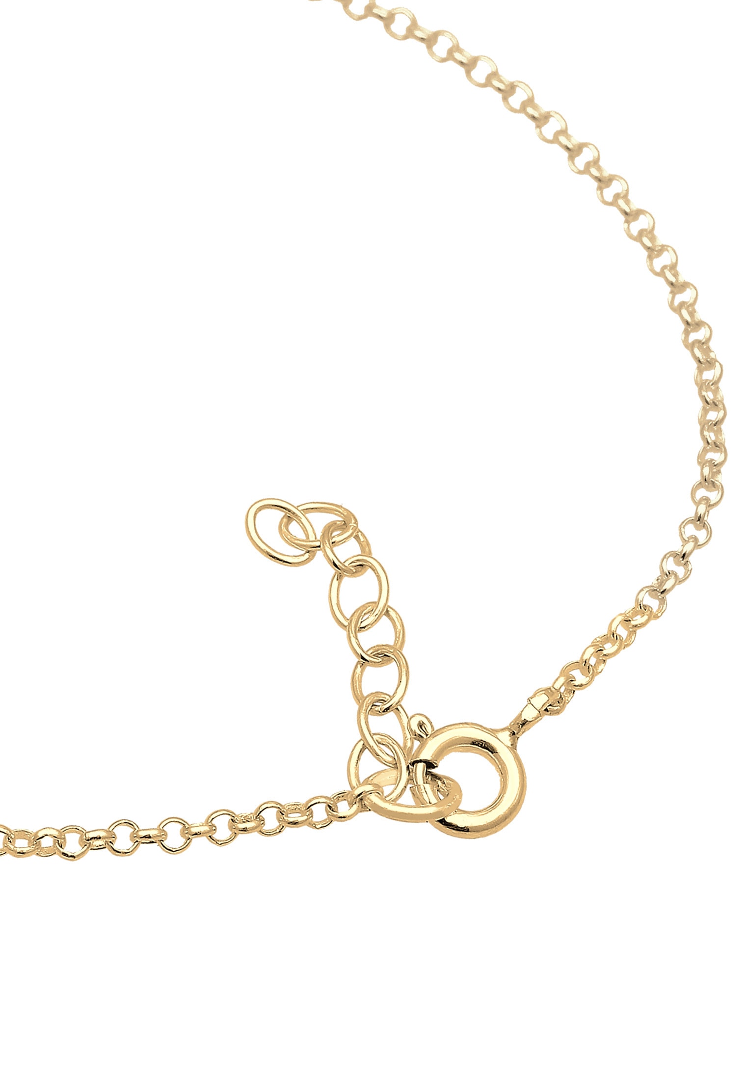 Elli Armkette »Armband Flugzeug Reise 925 Silber«