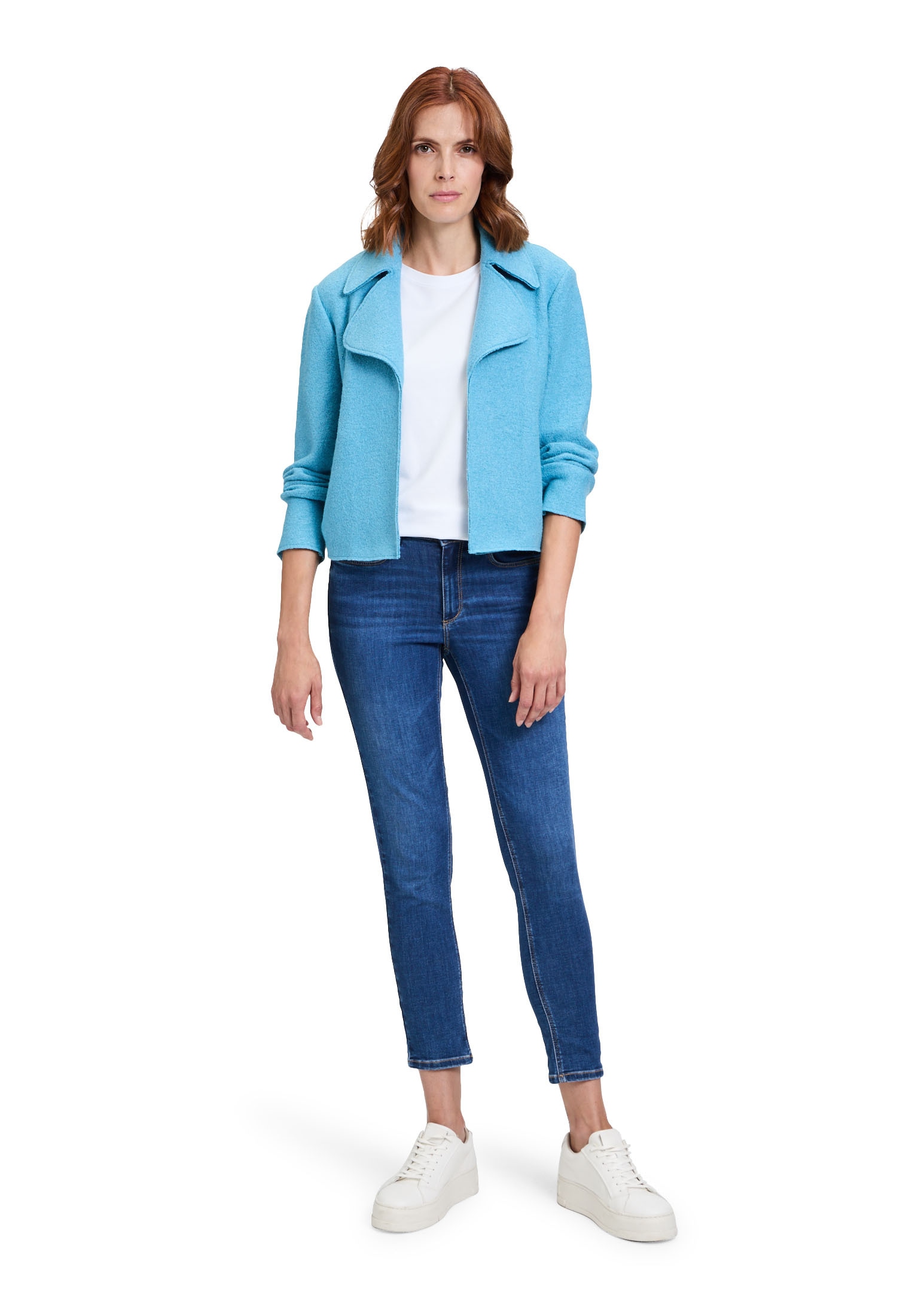 Betty&Co Jackenblazer »Casual-Jacke mit Kragen«