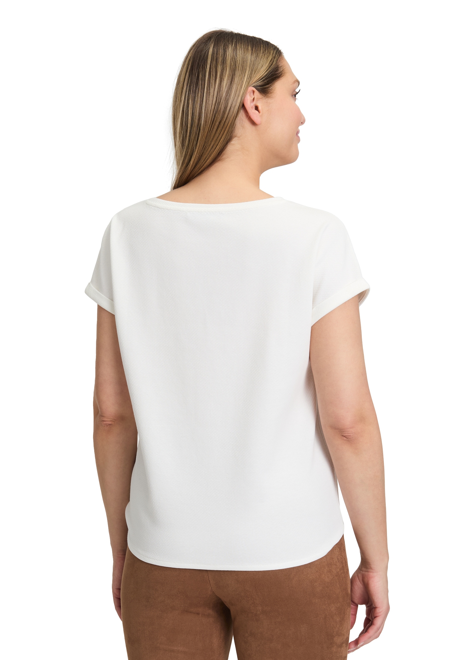 Betty Barclay Kurzarmshirt »Halbarm-Shirt mit Schleifenknoten«