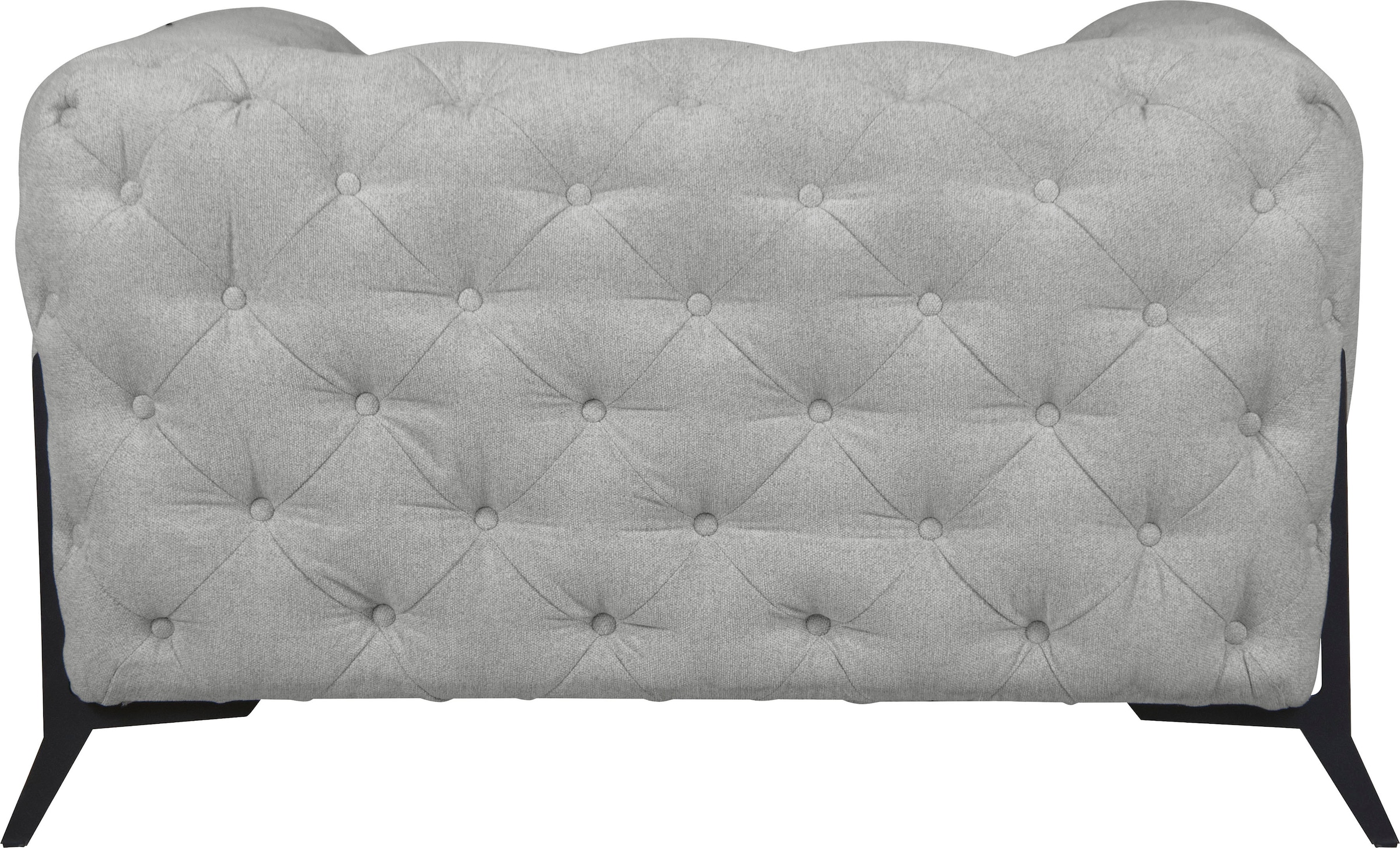 Leonique Chesterfield-Sessel »Amaury Sessel«, aufwändige Knopfheftung, moderne Chesterfield Optik, Fußfarbe wählbar