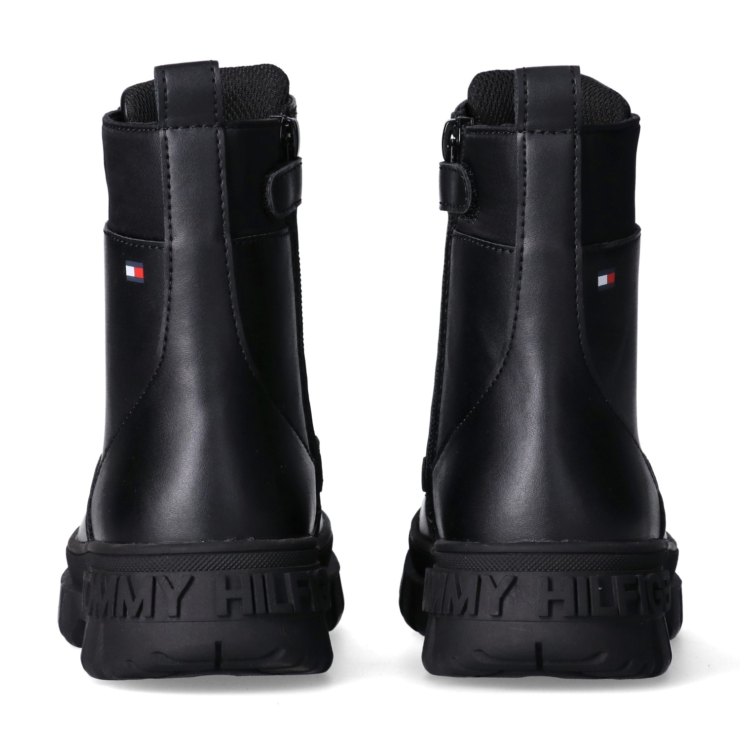 Tommy Hilfiger Schnürboots  Biker Boots, Winterboots mit Blockabsatz