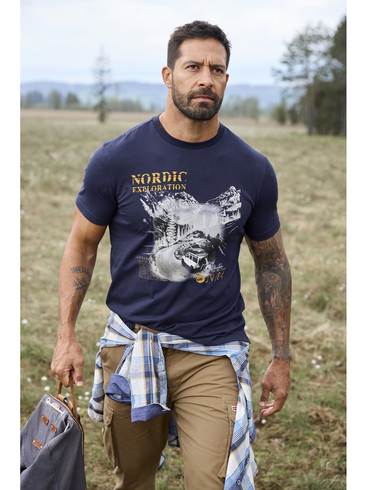 Jan Vanderstorm T-Shirt »T-Shirt HAKSE«