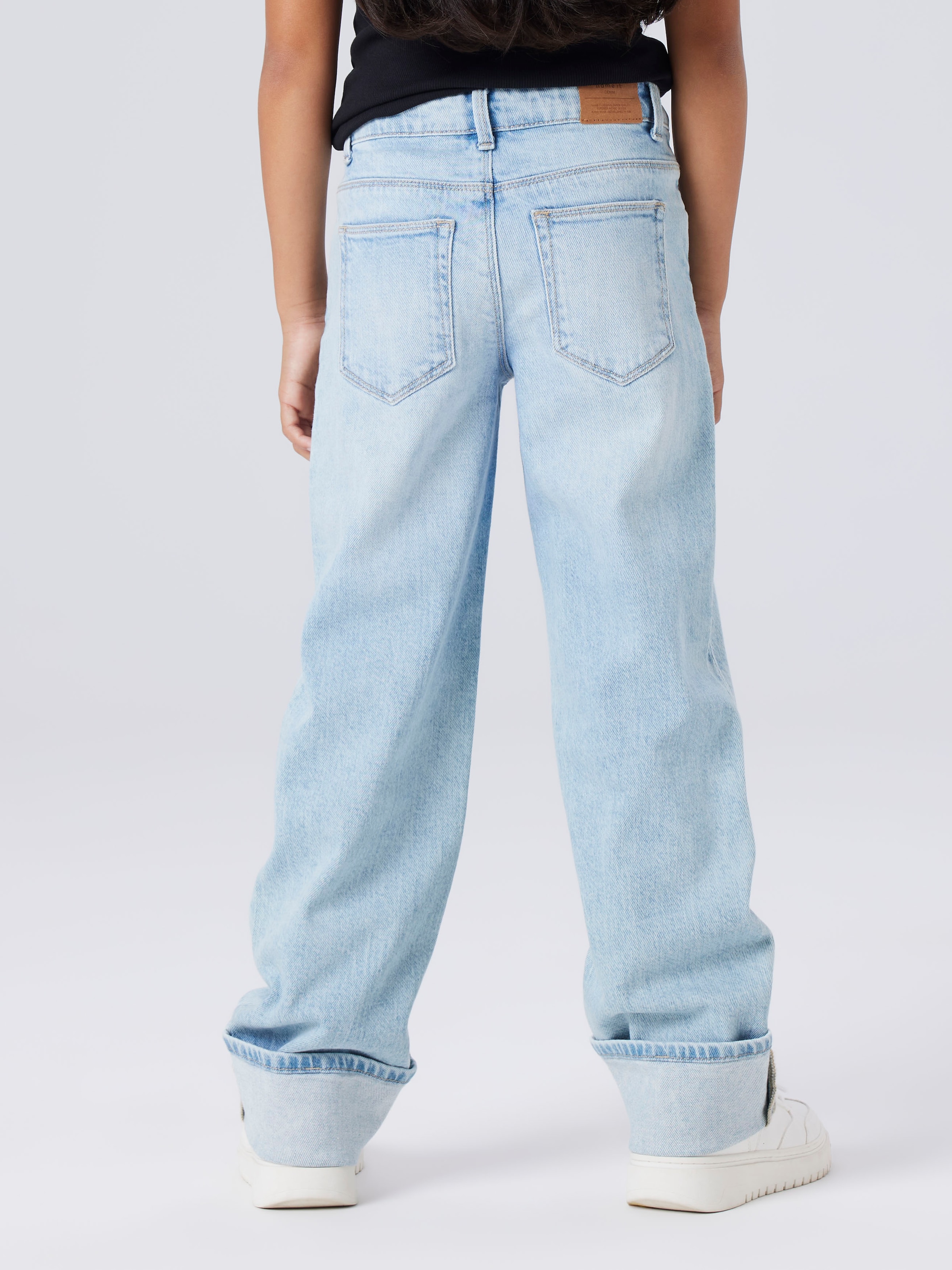 Name It Straight-Jeans »NKFROSE STRAIGHT FOLD JEANS 4224-AZ NOOS«