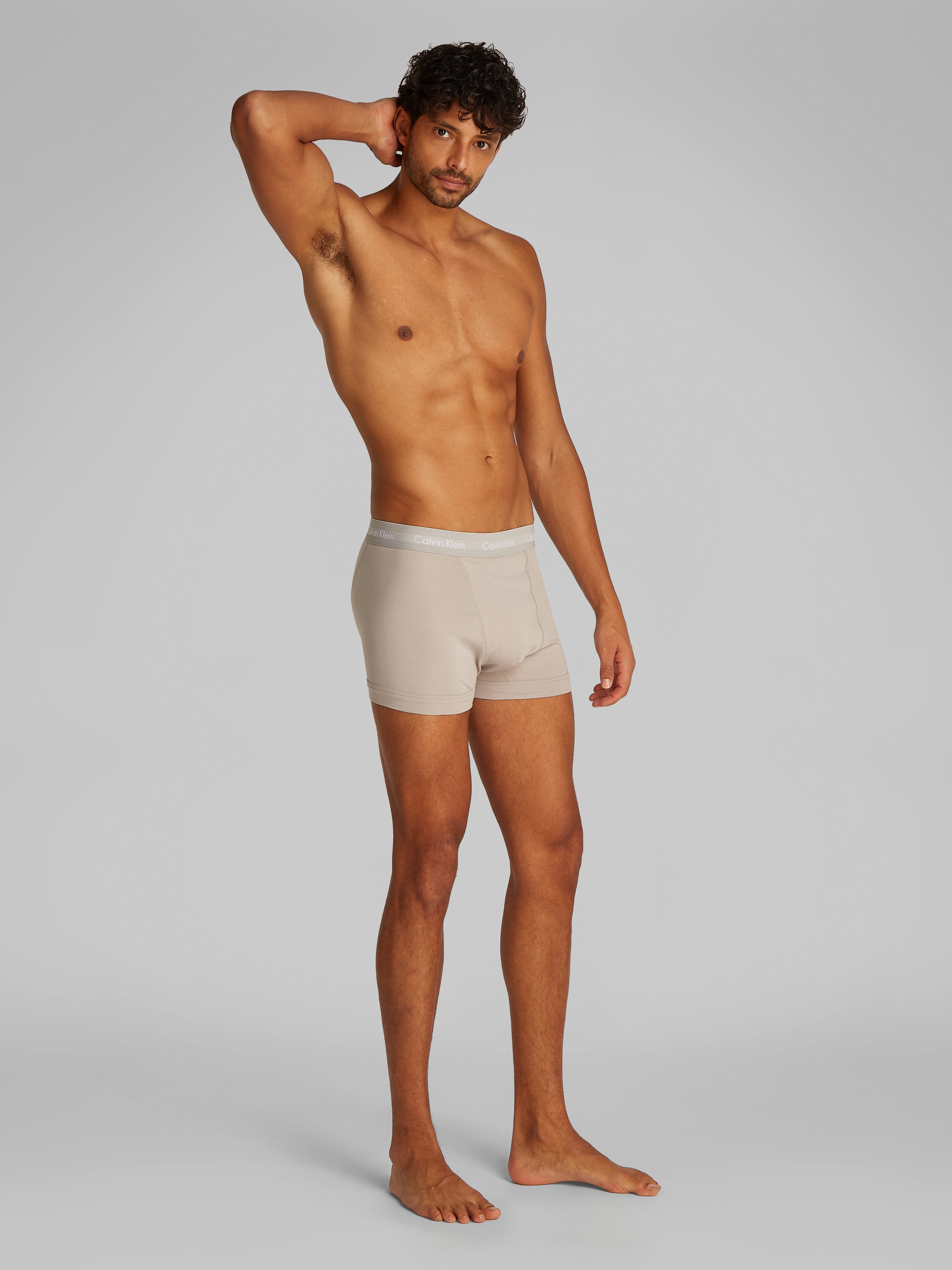 Calvin Klein Underwear Trunk »TRUNK 3PK«, (Packung, 3 St.), mit Calvin Klein Logo-Elastikbund (3 Stück)