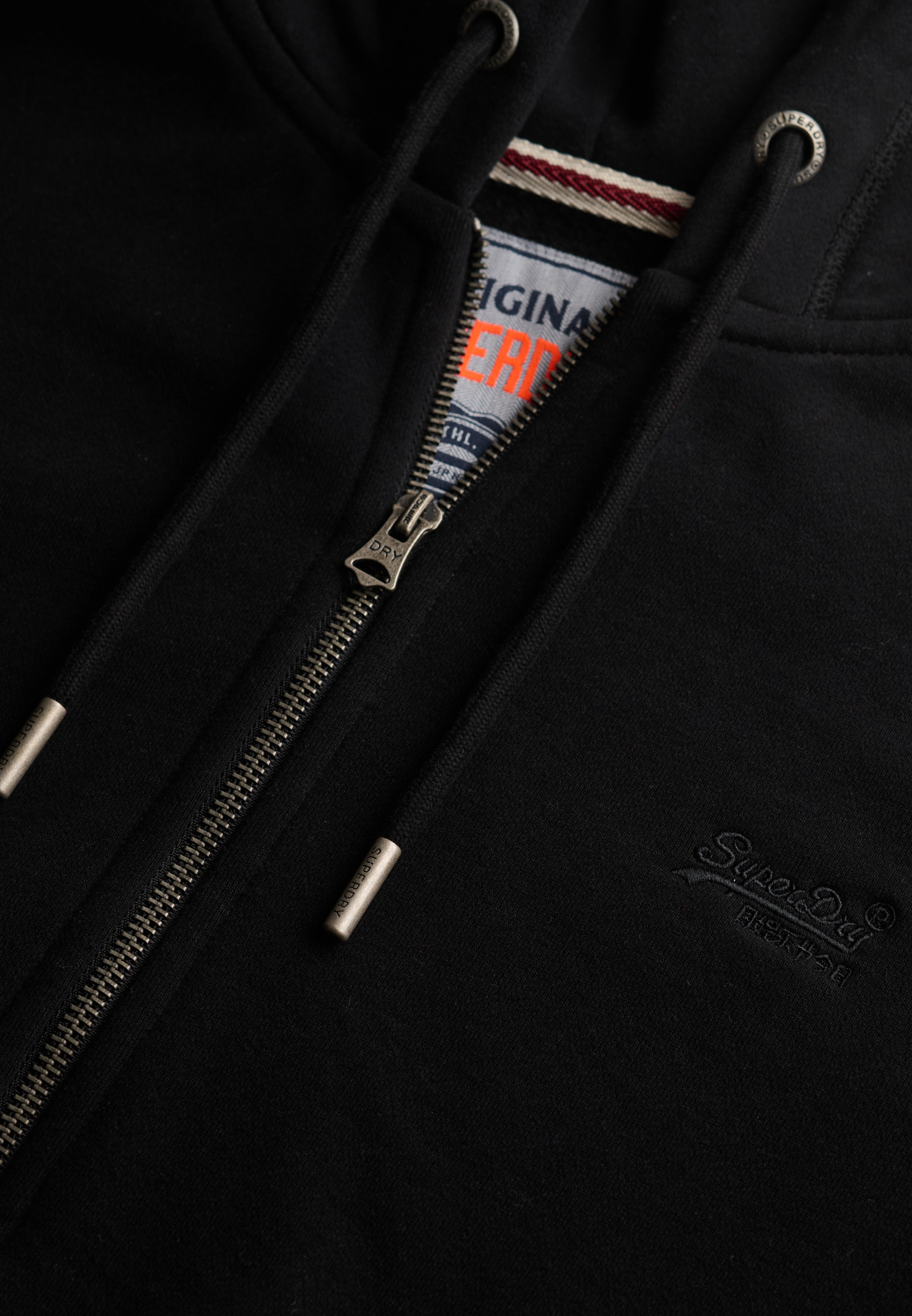Superdry Kapuzensweatjacke »ESSENTIAL LOGO ZIP HOODIE HB«