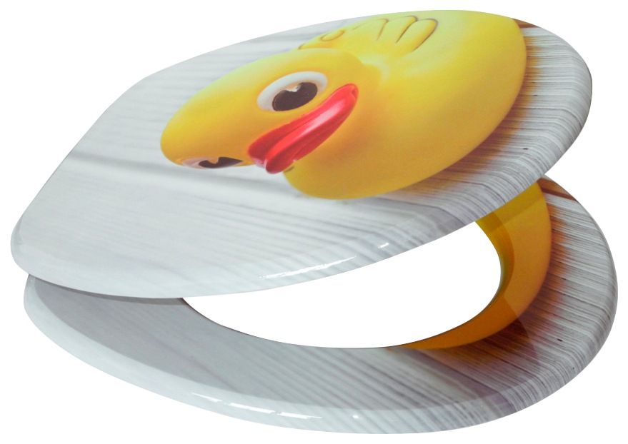 Sanilo WC-Sitz »Quietscheente« mit Absenkautomatik