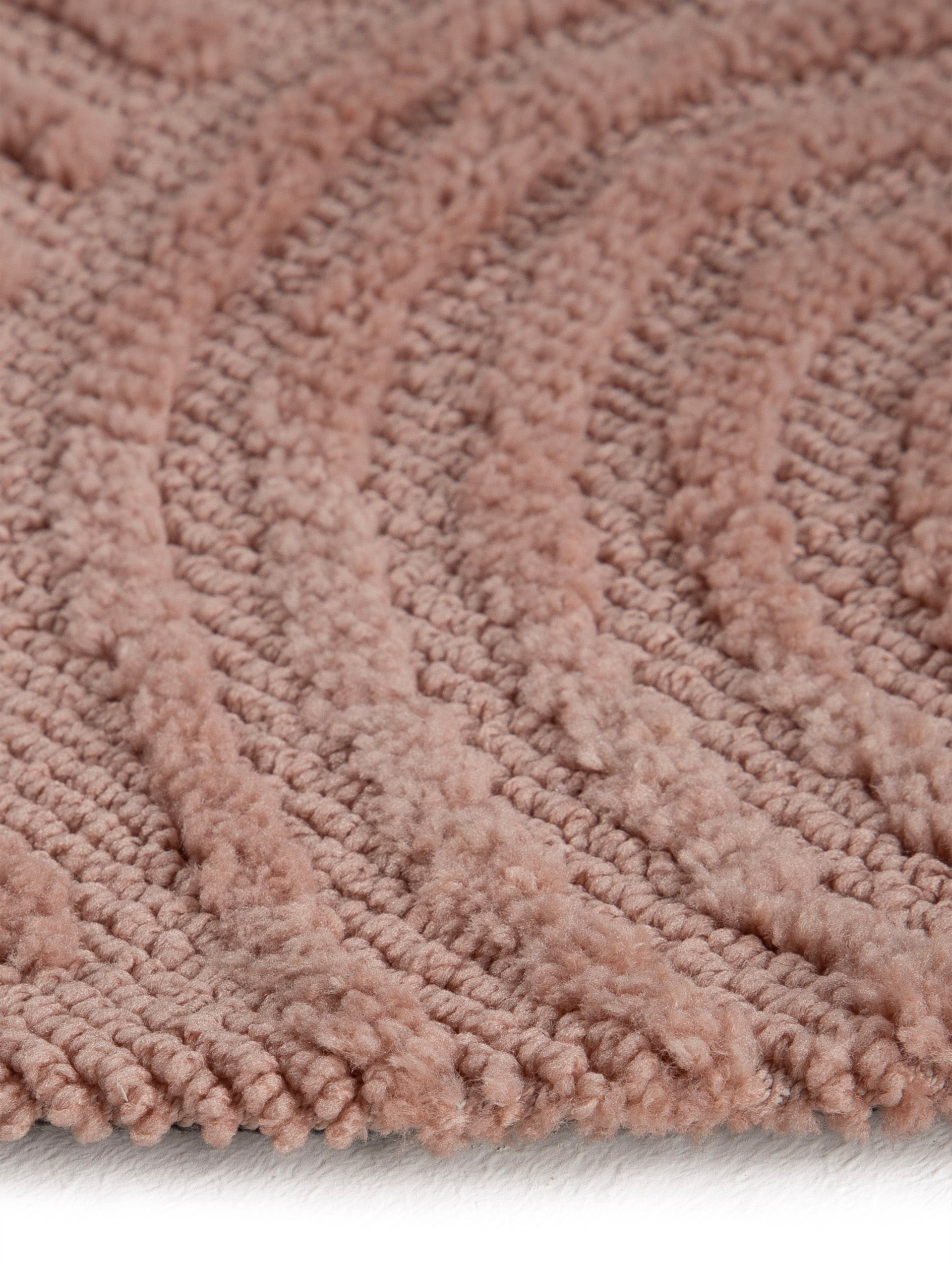 carpetfine Teppich »Holly  4 -  Soft Touch Microfaser Teppich« rund 12 mm Höhe Boho Scandi, weiche dichte getuftete Hoch-Tief-Struktur, Wohnzimmer