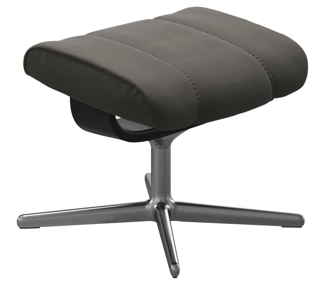 Stressless® Fußhocker »Consul«, mit Cross Base, Größe S, M & L, Holzakzent Schwarz
