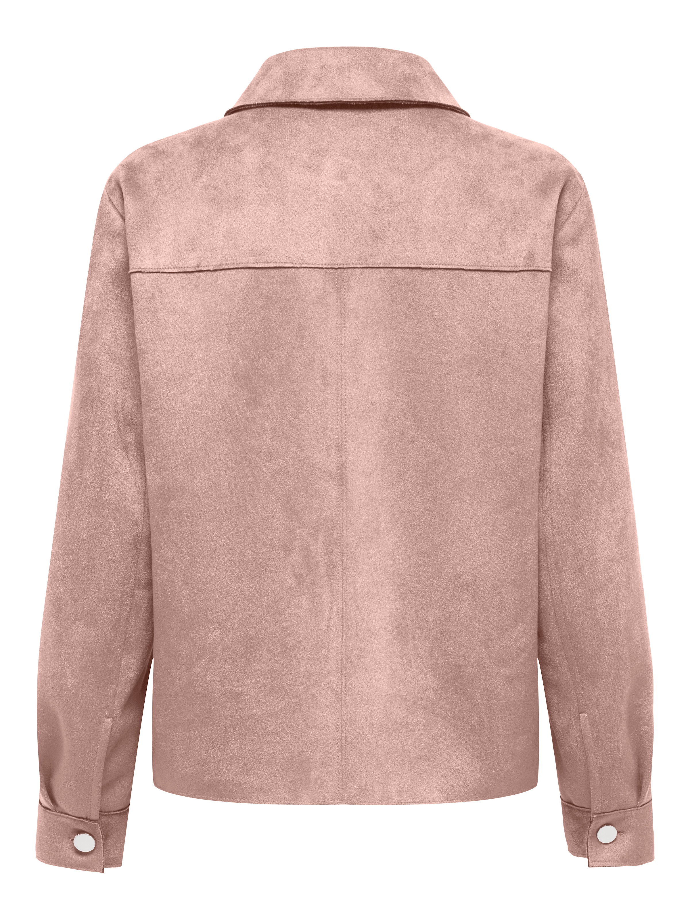 ONLY Hemdbluse »ONLMIRA L/S FAUX SUEDE SHIRT PNT« Materialmix, regular fit