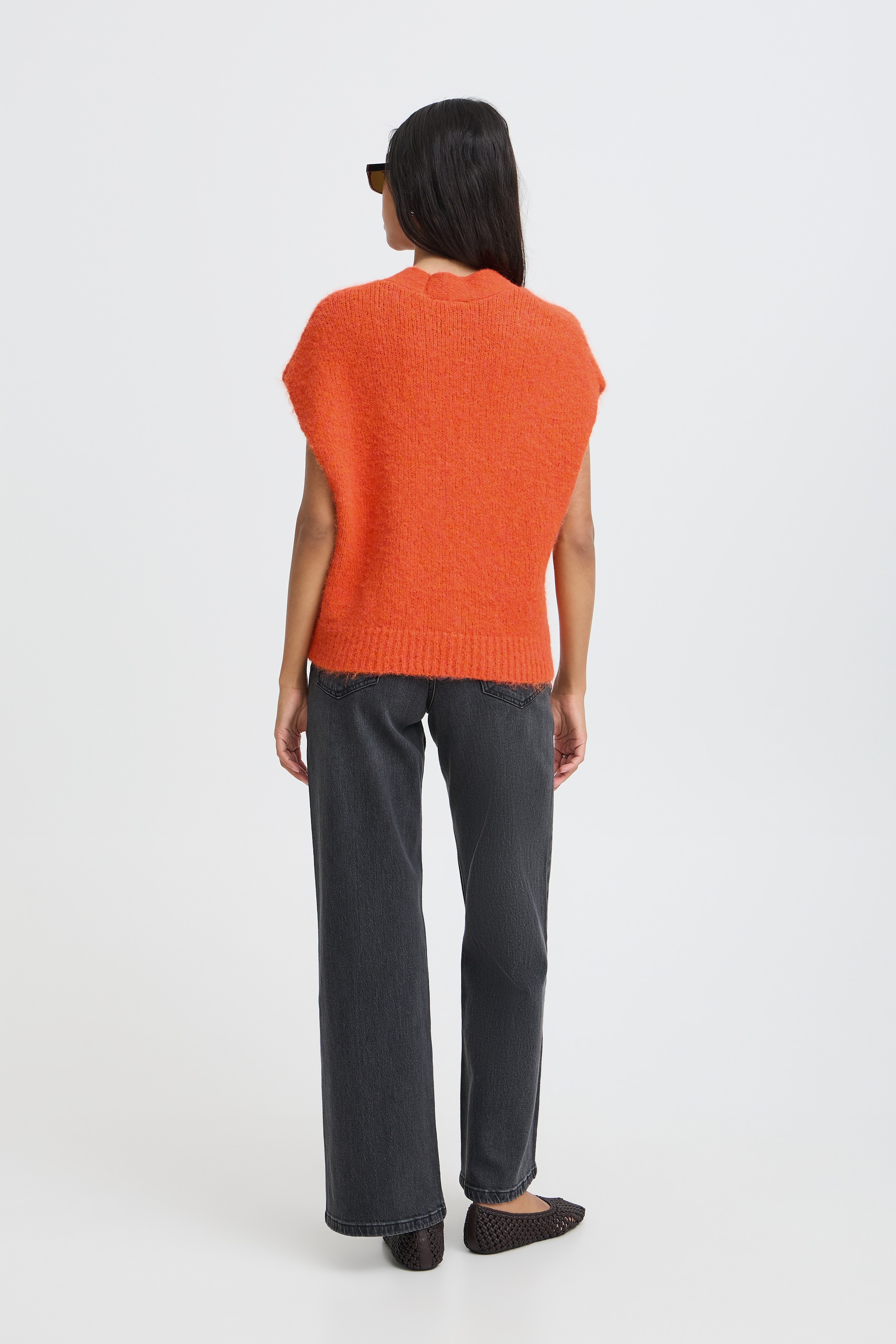 b.young Strickjacke »Damen Kurzarm-Bluse BYMILLERS«