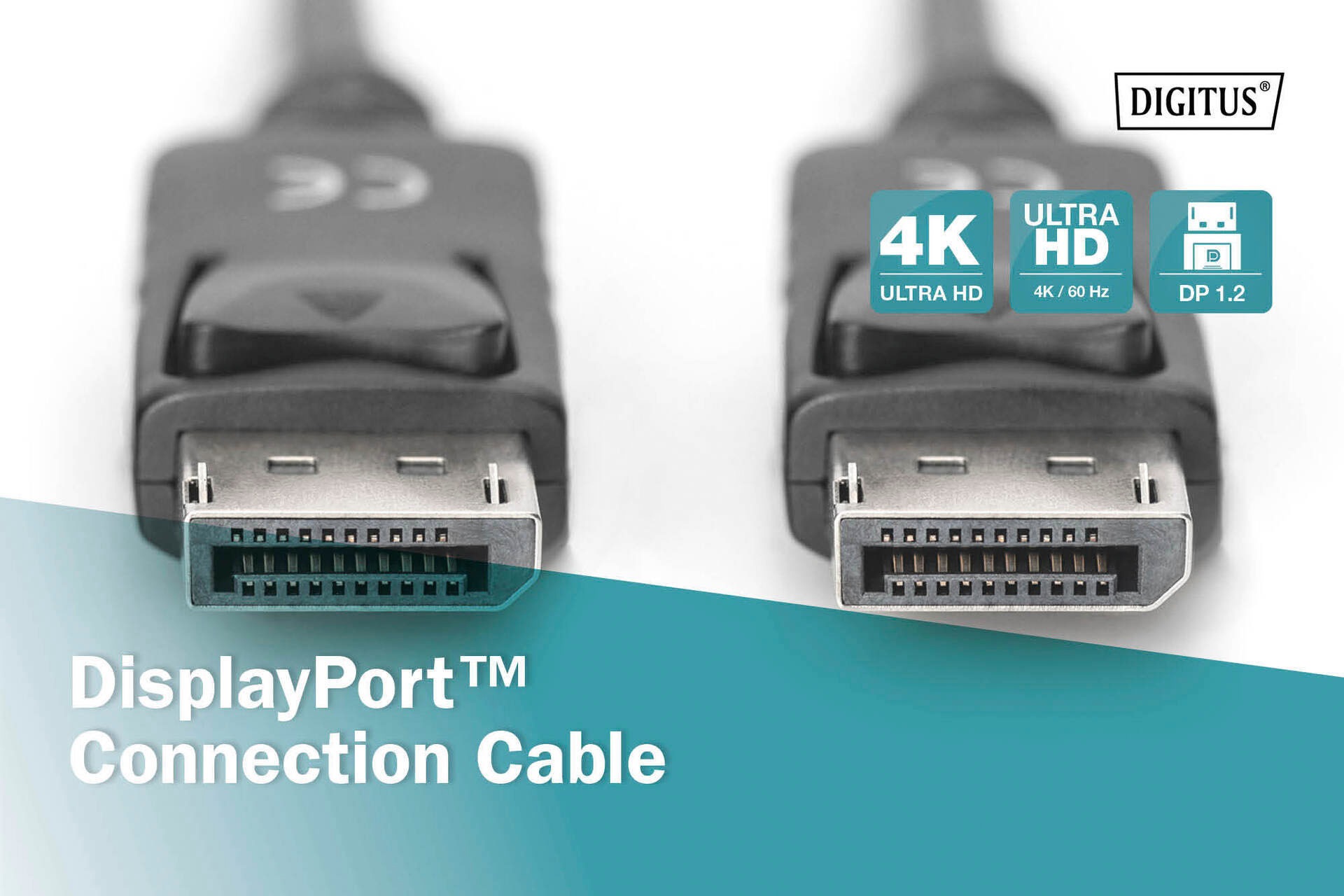 Digitus SAT-Kabel »DisplayPort Anschlusskabel«, DisplayPort, 300 cm