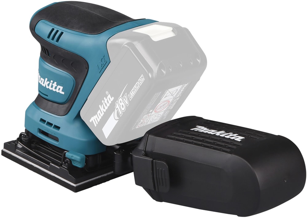 Makita Akku-Schwingschleifer »DBO480Z«, LXT 18V • 112x102 mm • 14.000 min-1, ohne Akku und Ladegerät