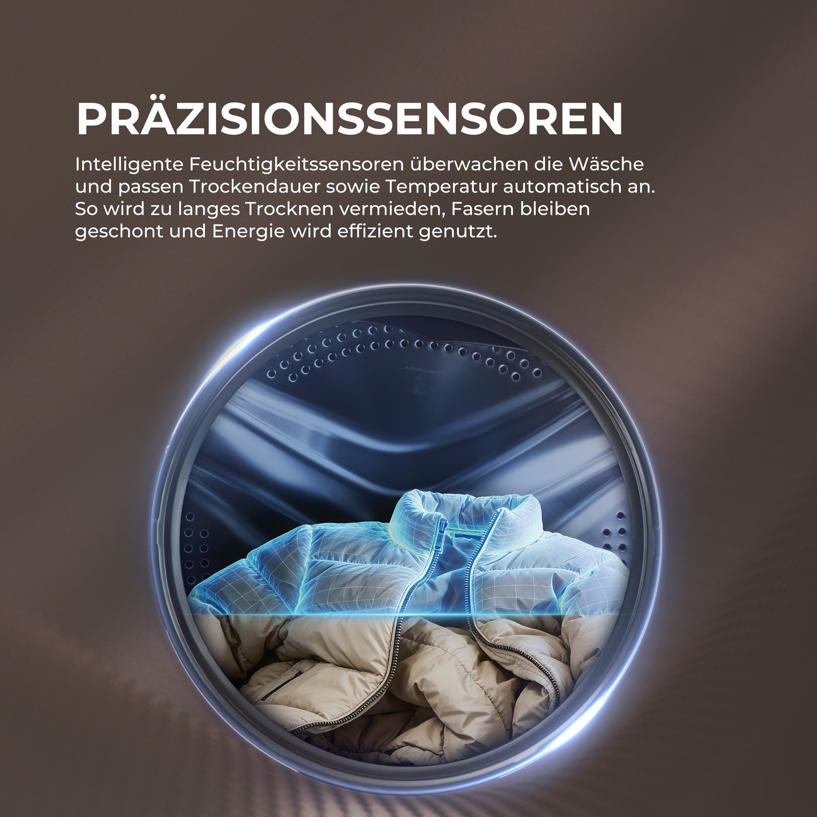 Haier Wärmepumpentrockner »HD90-C657BU1« G5 Serie Smart AI Automatikprogramm & Wi-Fi