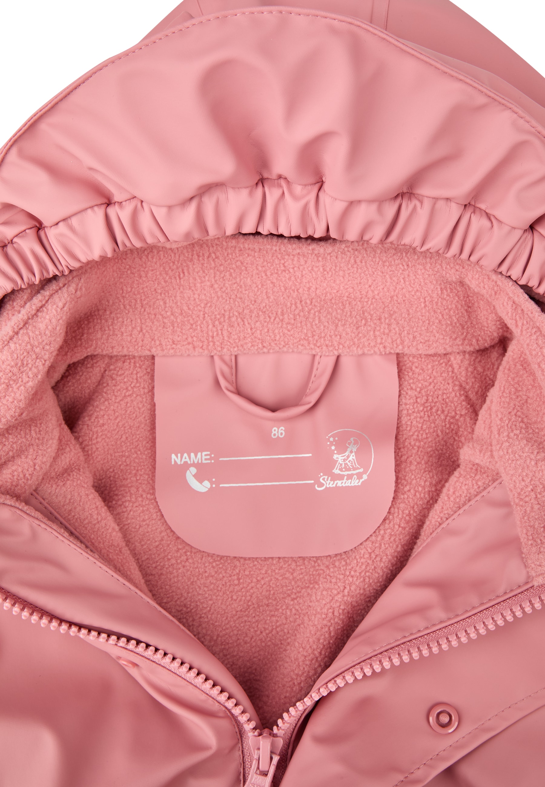 Sterntaler® Regenjacke »Regenjacke gefüttert Hase«