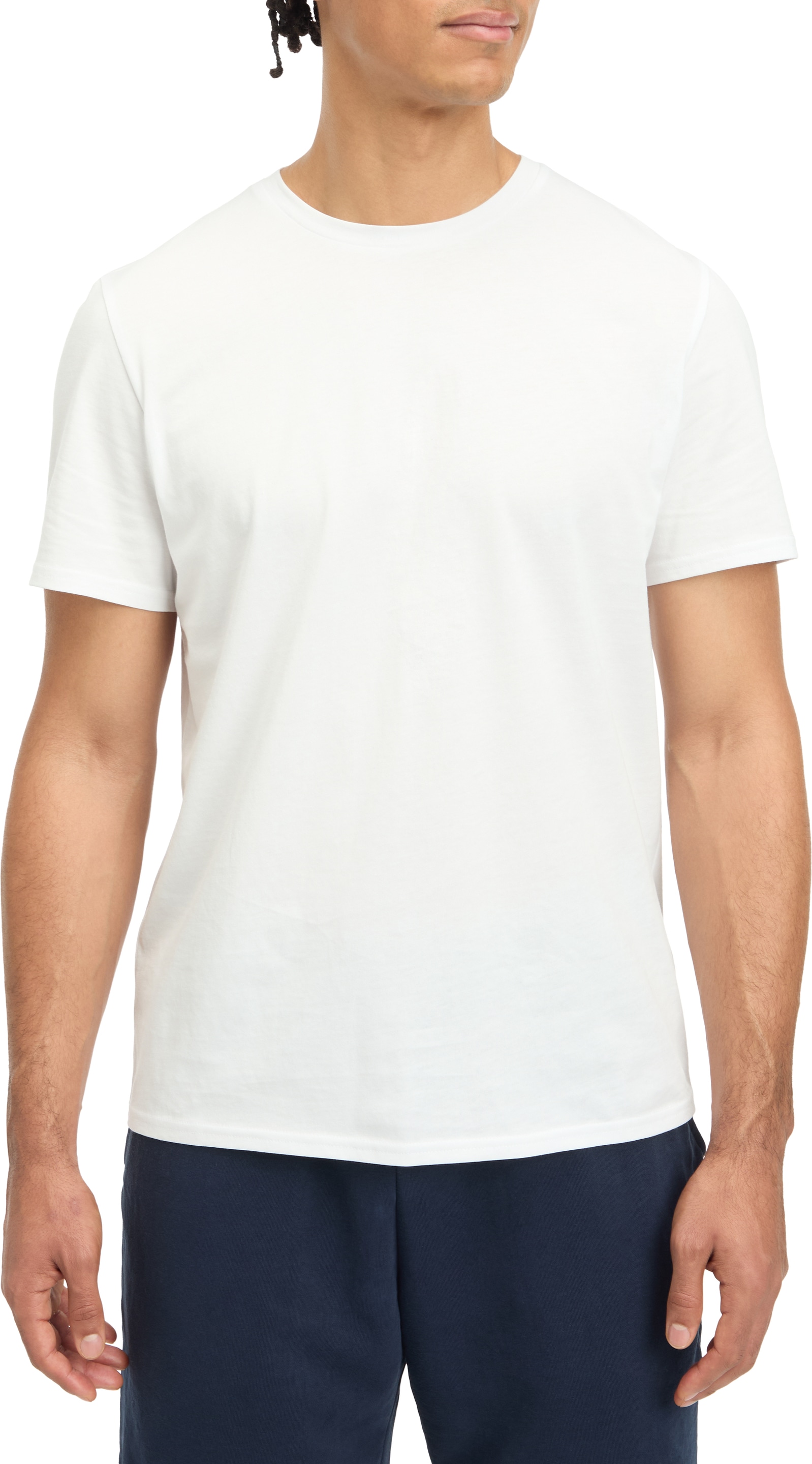 Energetics T-Shirt »HE.-T-SHIRT ENZO SHORT SLEEVE M« Regular Fit, kurze Ärmel, für Training, aus reiner Baumwolle