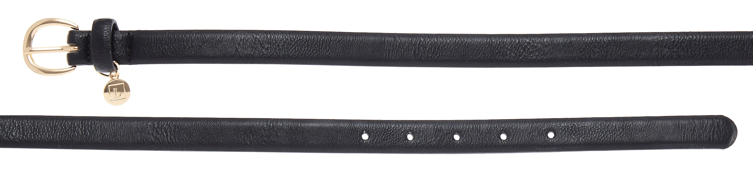 LASCANA Hüftgürtel »Hosengürtel, Anzuggürtel, Gürtel, Jeansgürtel« mit kleinem Anhänger für Hosen & Kleider