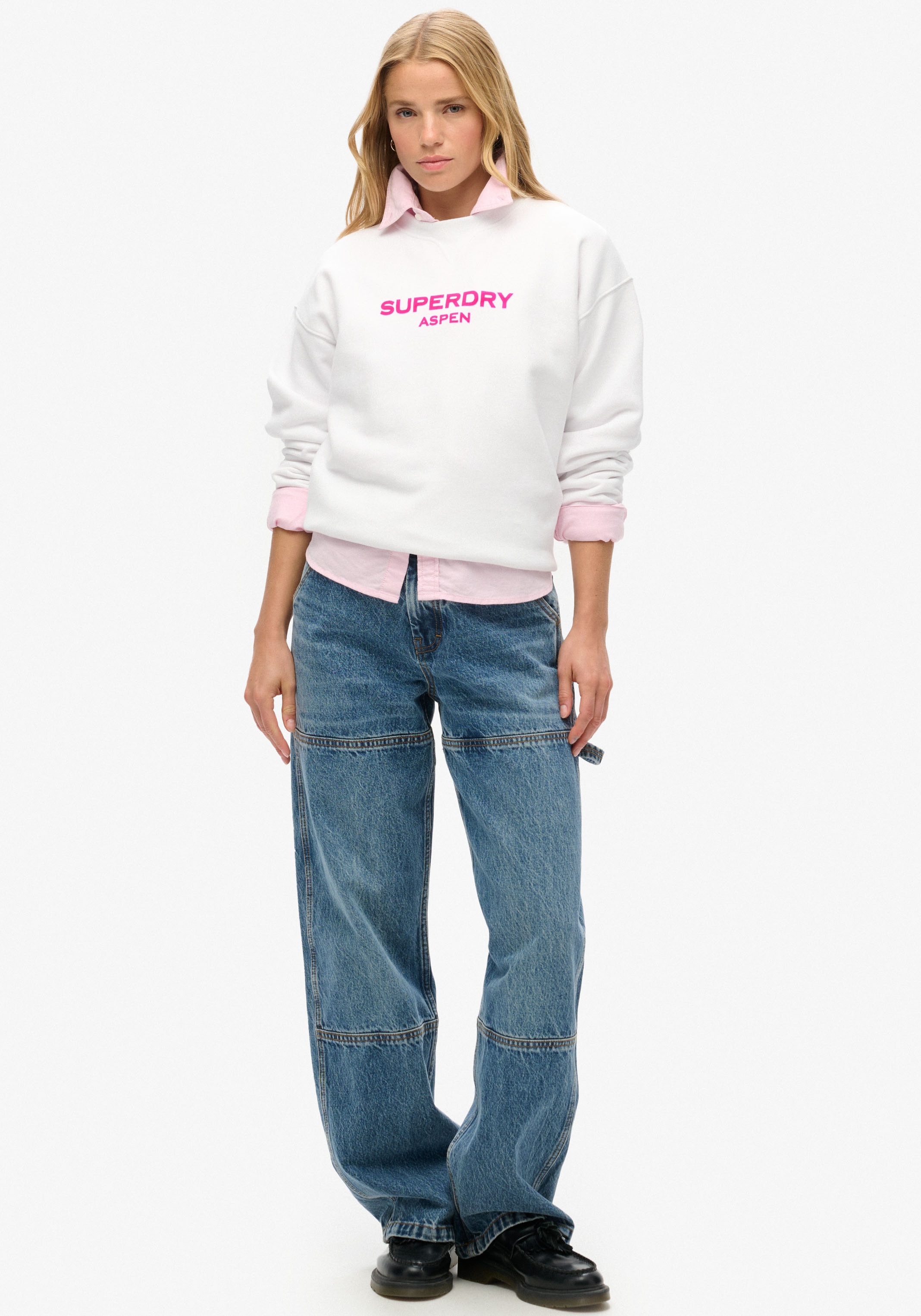 Superdry Sweatshirt »SPORT LUXE LOOSE CREW SWEAT«
