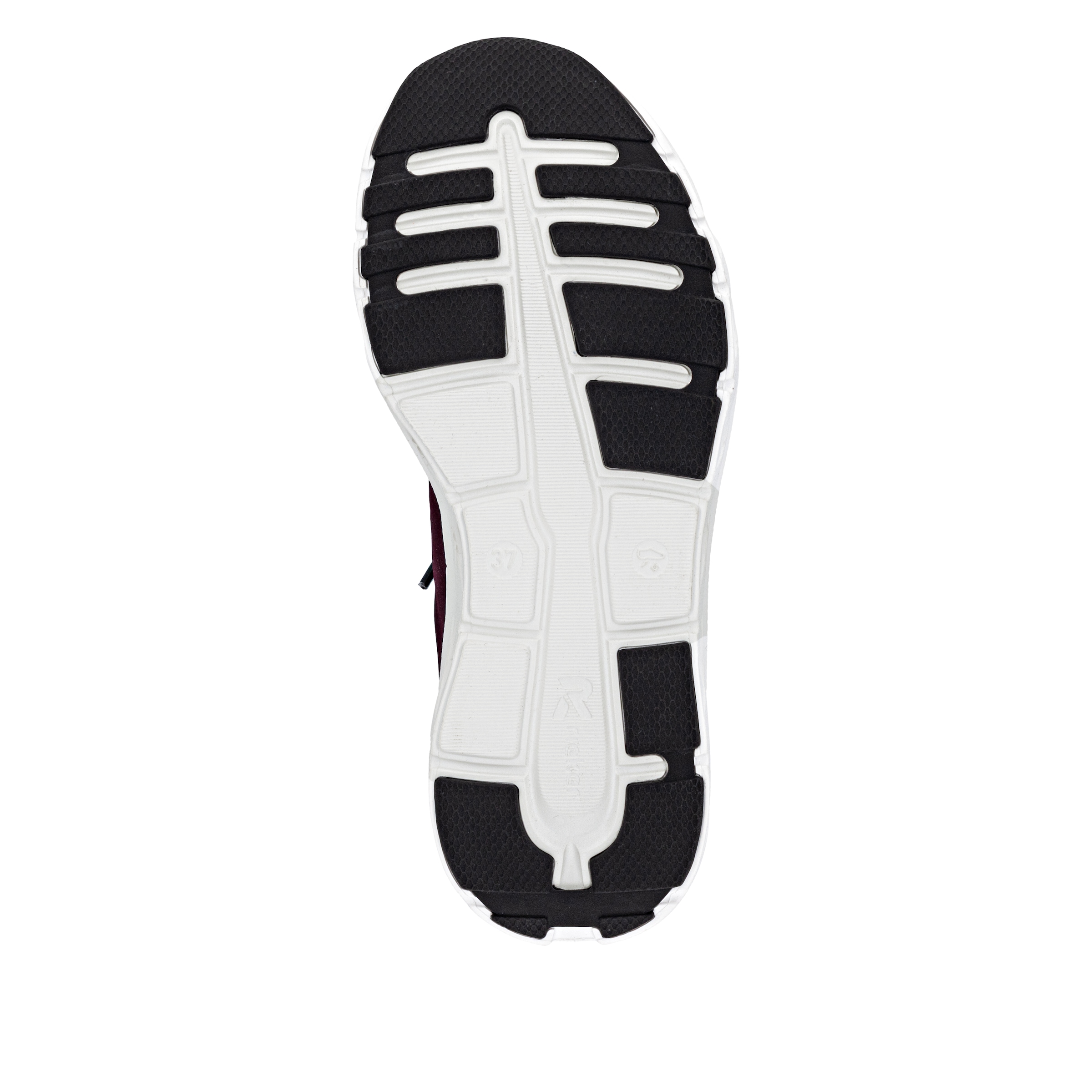 RIEKER Sport Plateausneaker, Slip-on Sneaker, Halbschuh, Freizeitsneaker mit MemoSoft-Innensohle