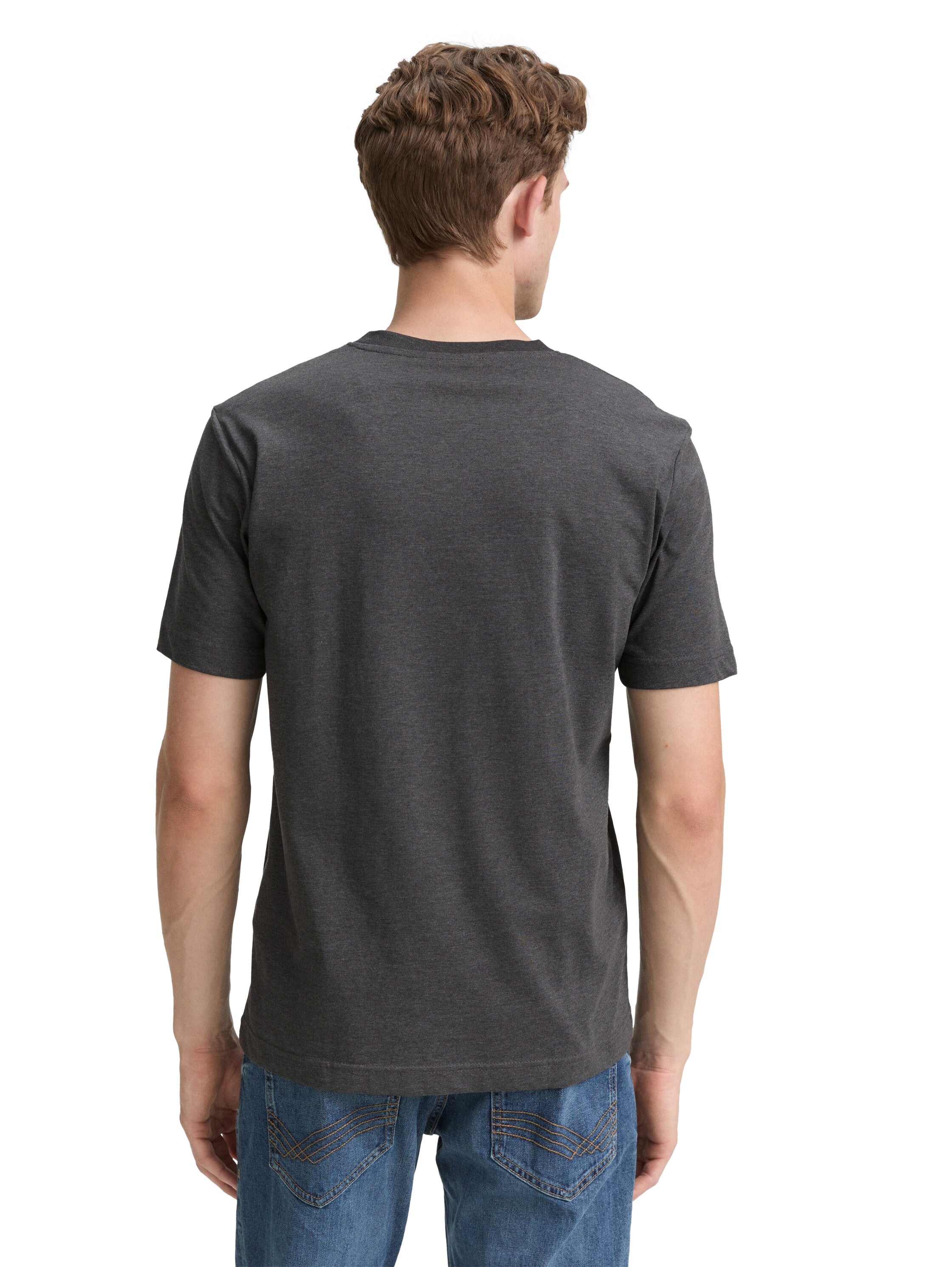 TOM TAILOR T-Shirt, (Packung, 2 tlg.), mit V-Ausschnitt, Doppelpack