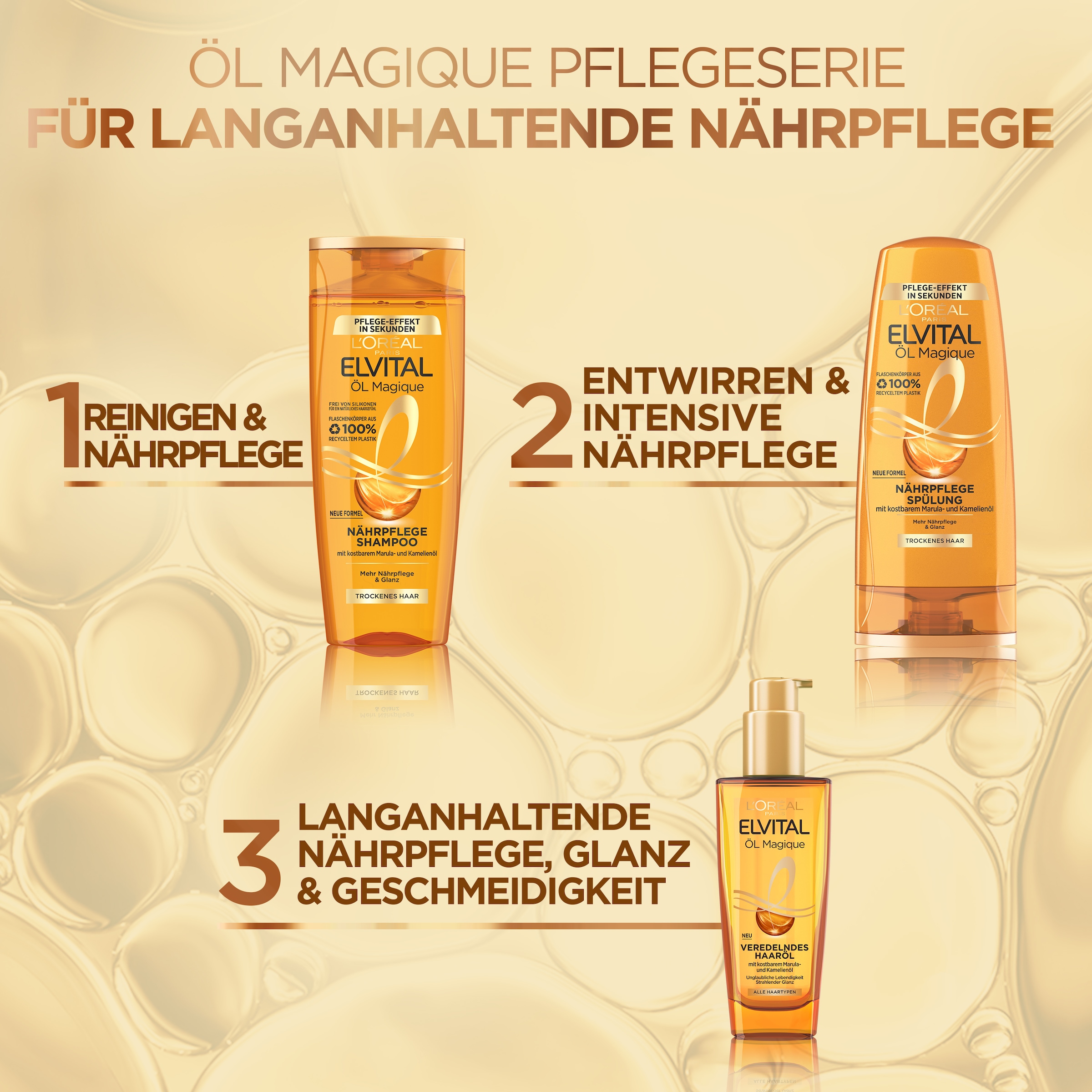 L'ORÉAL PARIS Haaröl »L'Oréal Paris Elvital Öl Magique Haaröl«