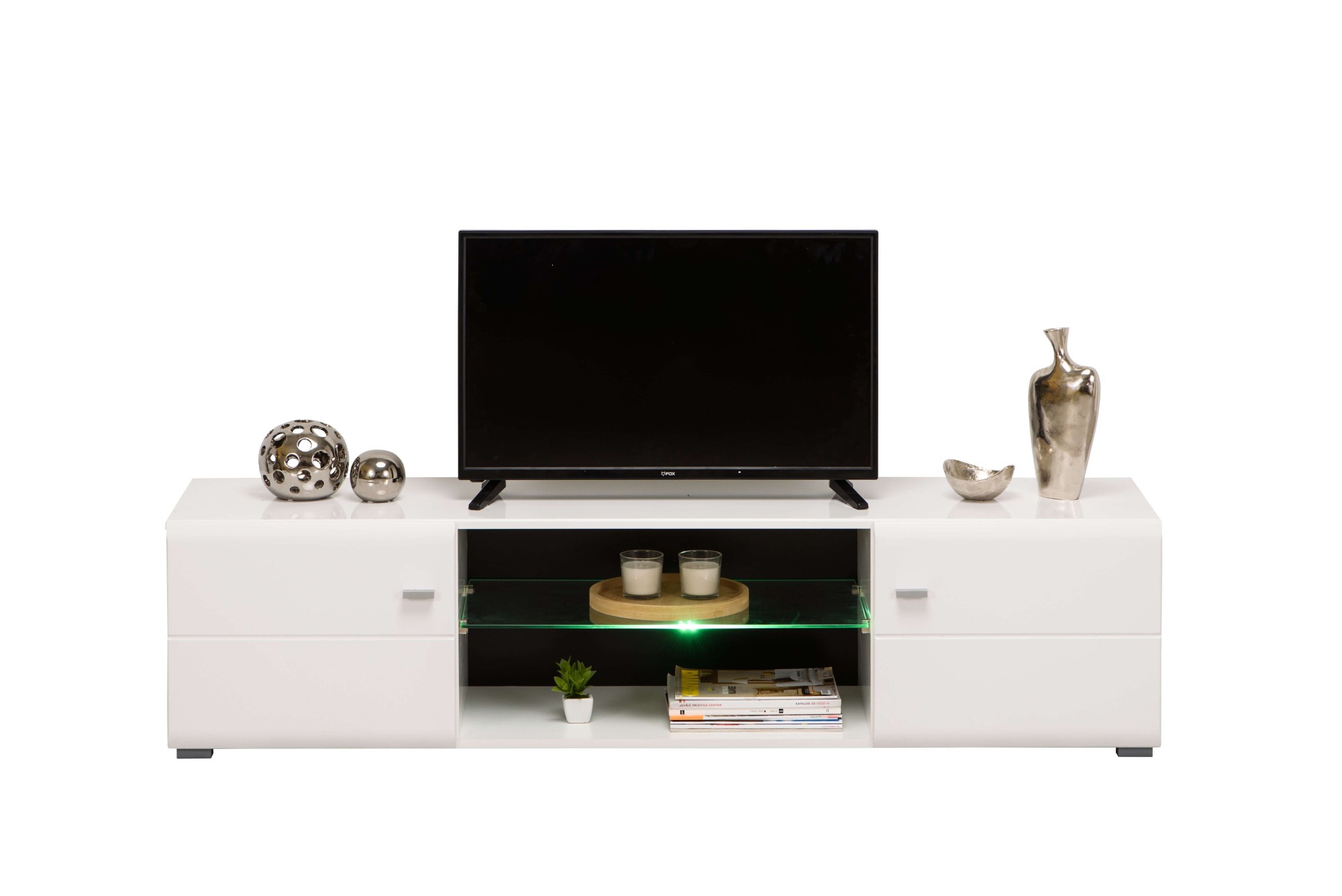 INOSIGN Lowboard »Rex TV-Kommode TV-Lowboard«, Hochglanzfront, Breite 170 cm, mit und ohne LED-Beleuchtung