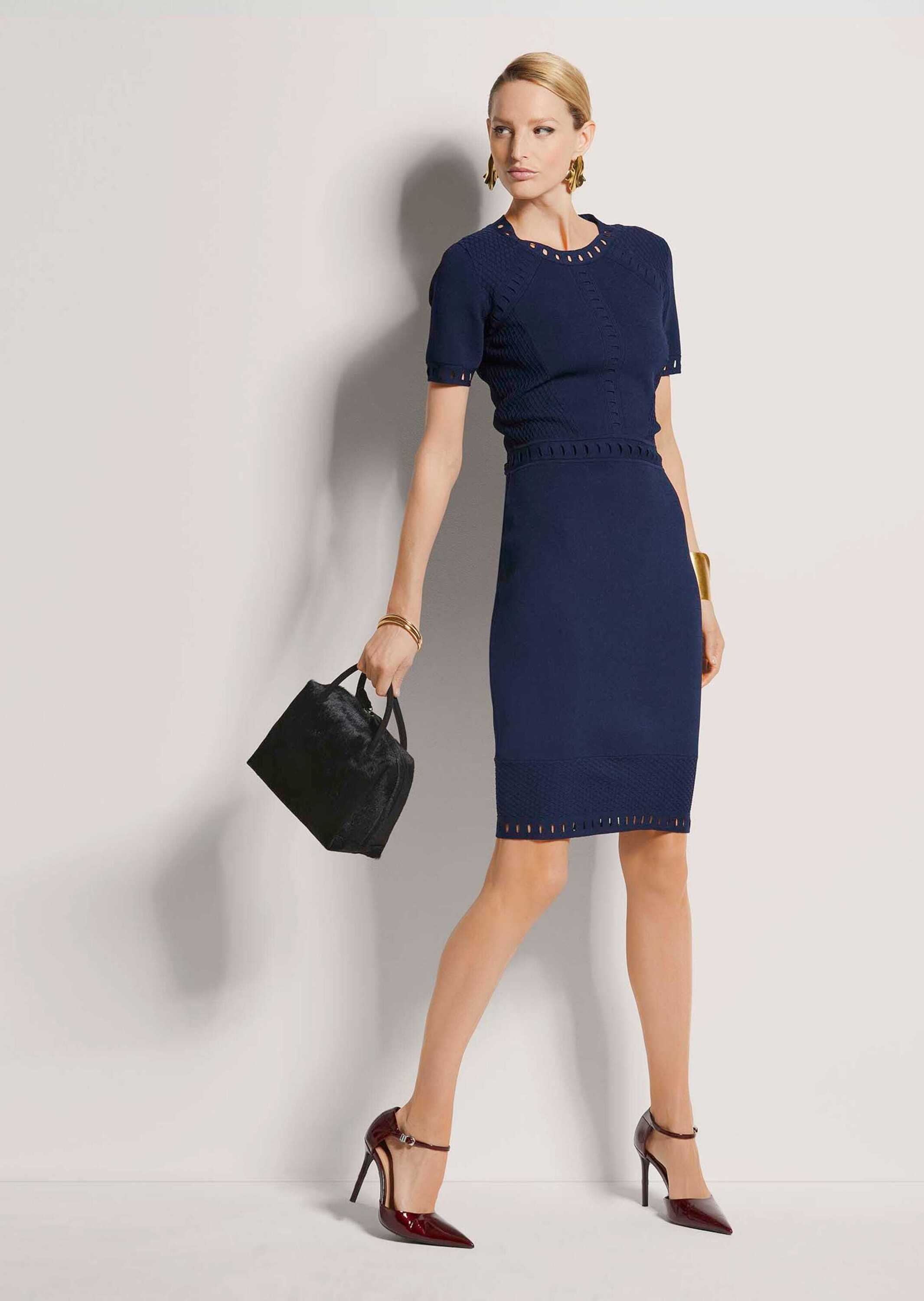 MADELEINE Strickkleid »Strickkleid Strickkleid mit halblangen Ärmeln«