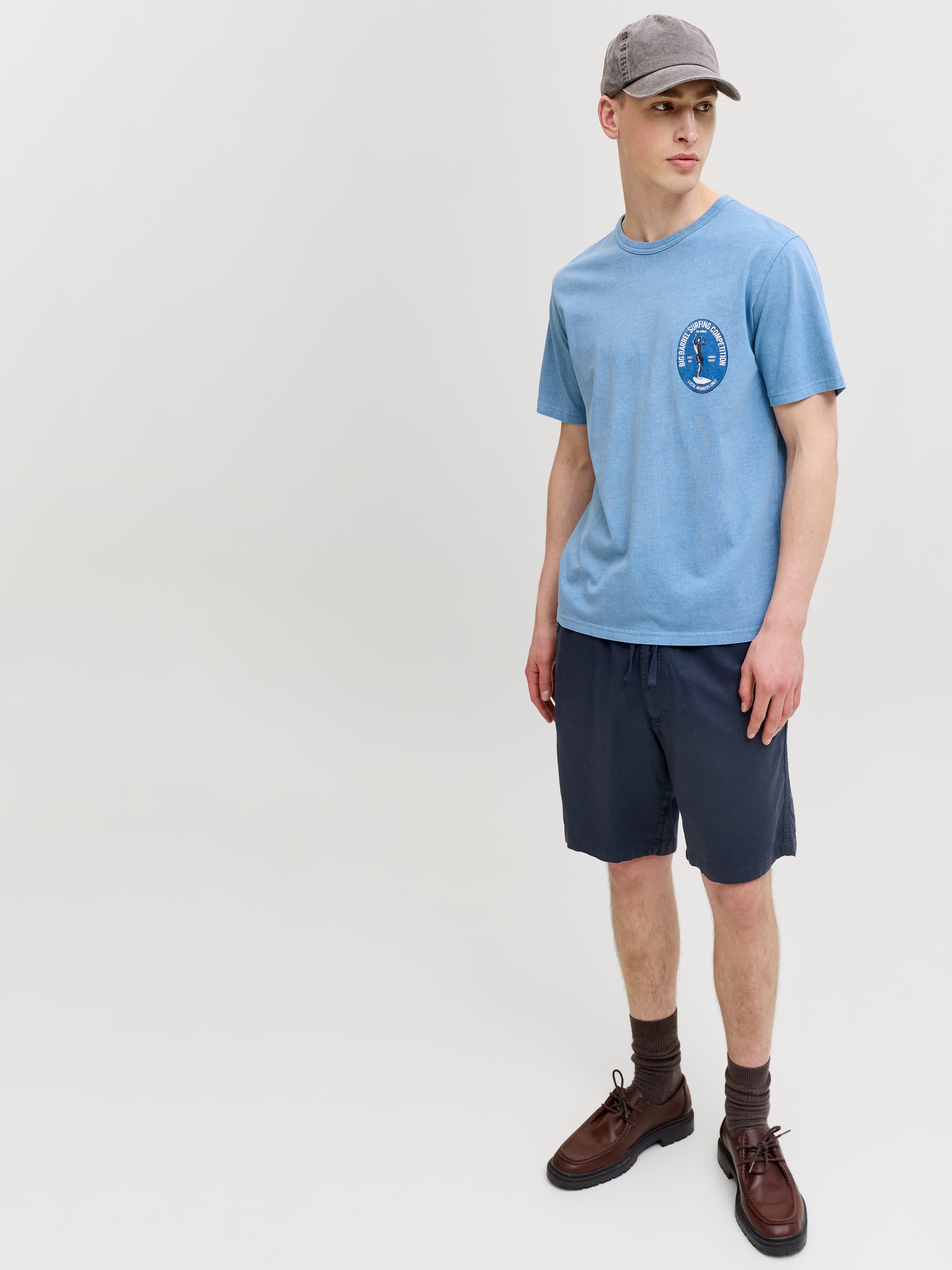 Jack & Jones Shorts »JPSTJAIDEN HYBRID BONDI JOG SHORT REG SN«  Baumwollmischung, locker geschnitten