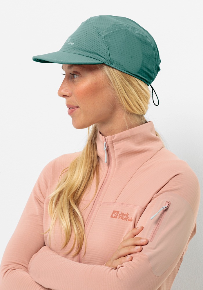 Jack Wolfskin Baseball Cap »PRELIGHT CHILL CAP« in grau