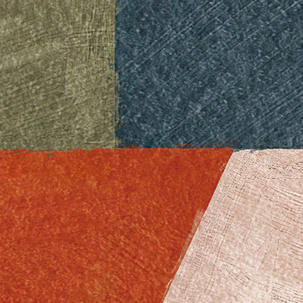 Komar Fototapete »Digitaldruck Vlies - Tribal Tiles - Größe 400 x 250 cm«, bedruckt, Wohnzimmer, Schlafzimmer
