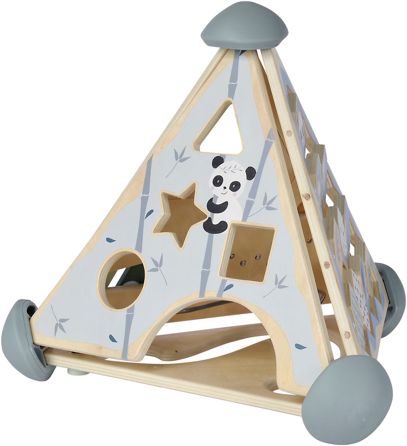 Eichhorn Steckspielzeug »Spielcenter Pyramide«, (16 tlg.)