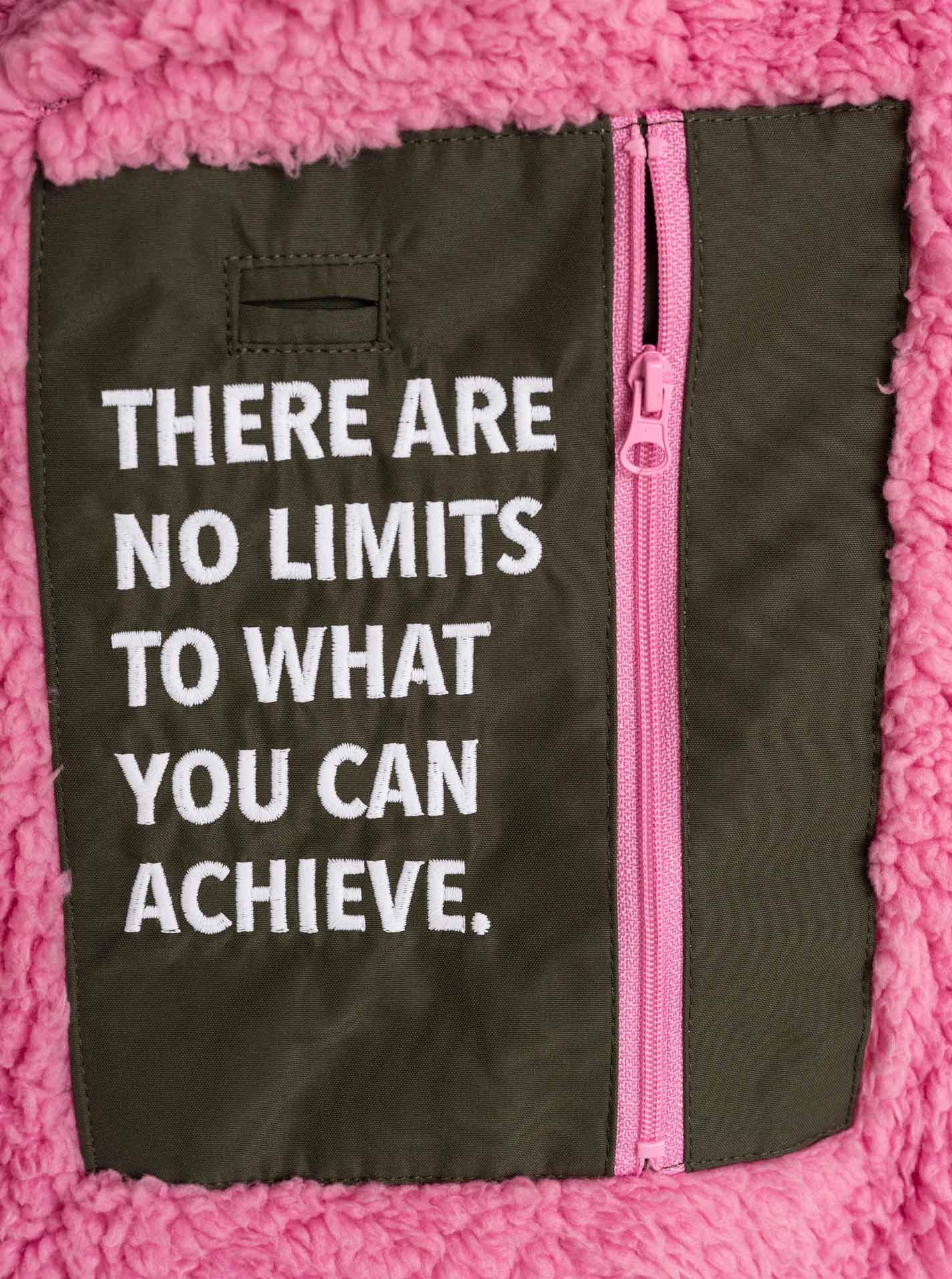 Zwillingsherz Kurzmantel »"Oversize Windjacke ZH"« seitliche Taschen, Kapuze, Reißverschluss, Teddy Futter