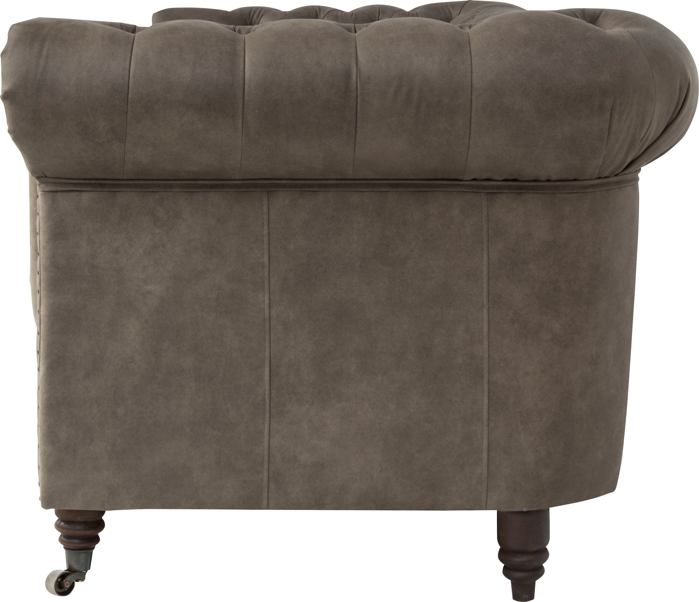 Home affaire Chesterfield-Sofa »Aarburg« aufwändige Knopfheftung und Ziernägel im Chesterfield-Design