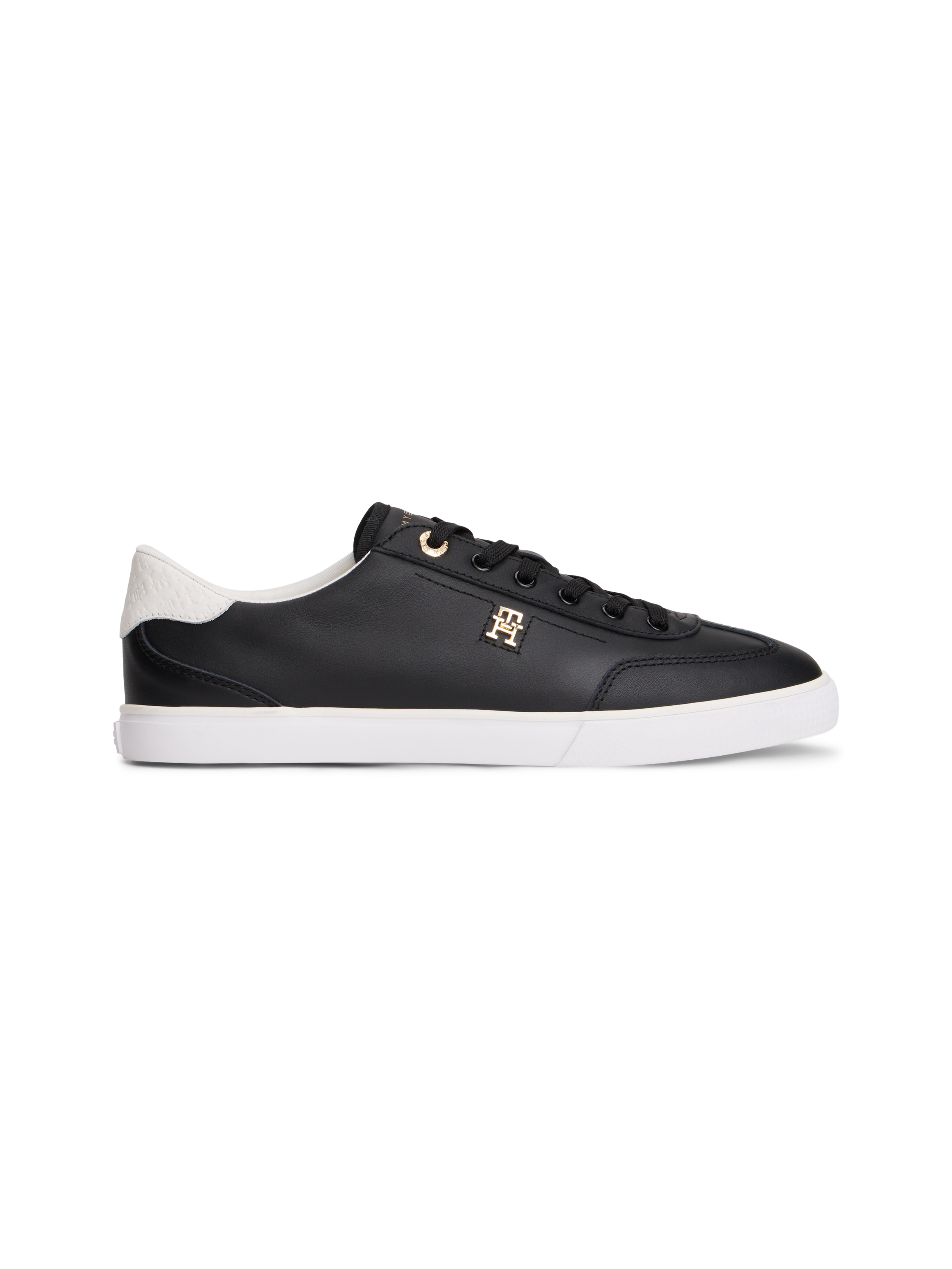 Tommy Hilfiger Plateausneaker »TH CHIC LOW PROFILE VULC«  Halbschuh, Schnürschuh, Freizeitschuh mit seitlichem TH-Logo