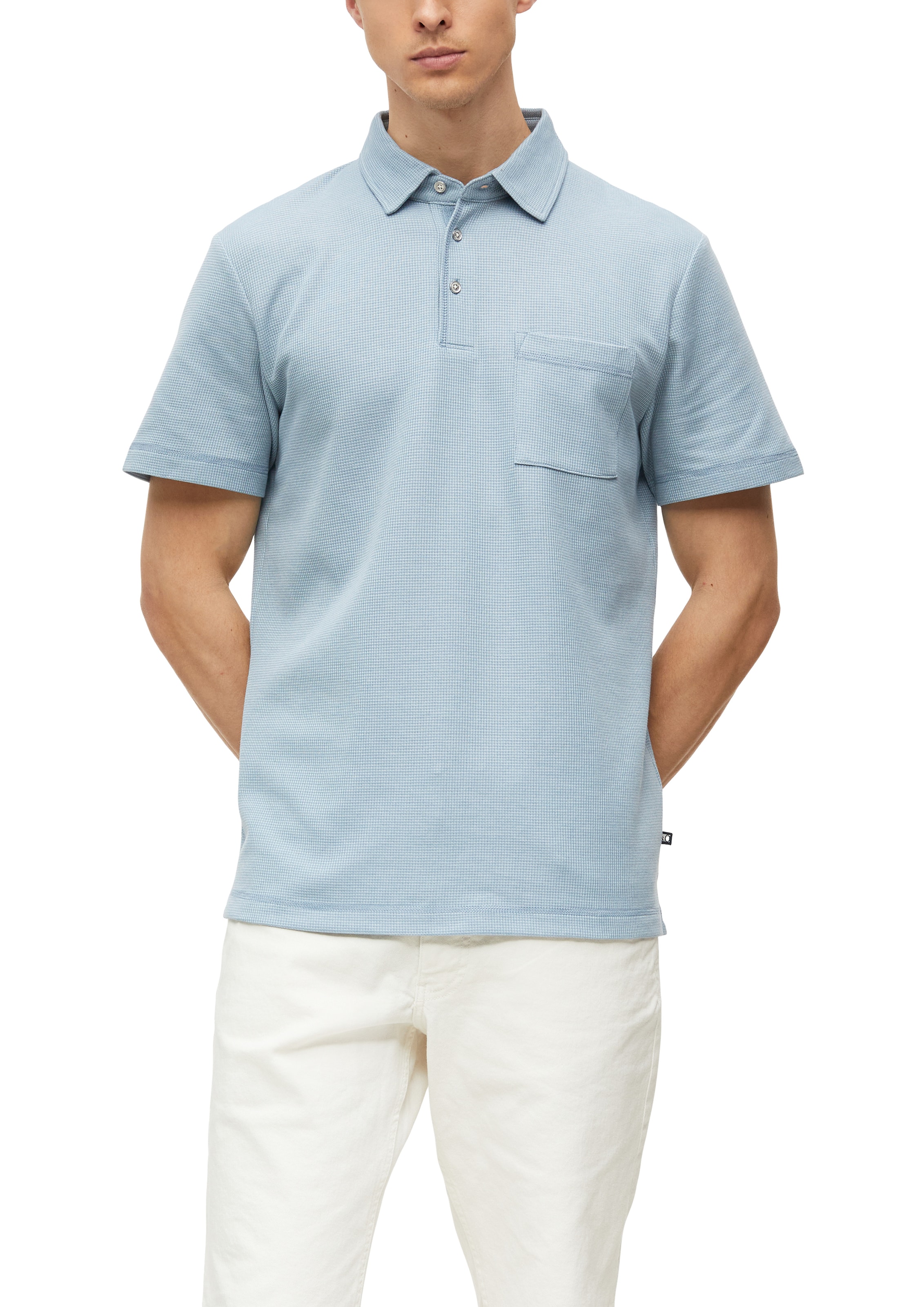 s.Oliver Poloshirt Sommer-Shirt mit Brusttasche