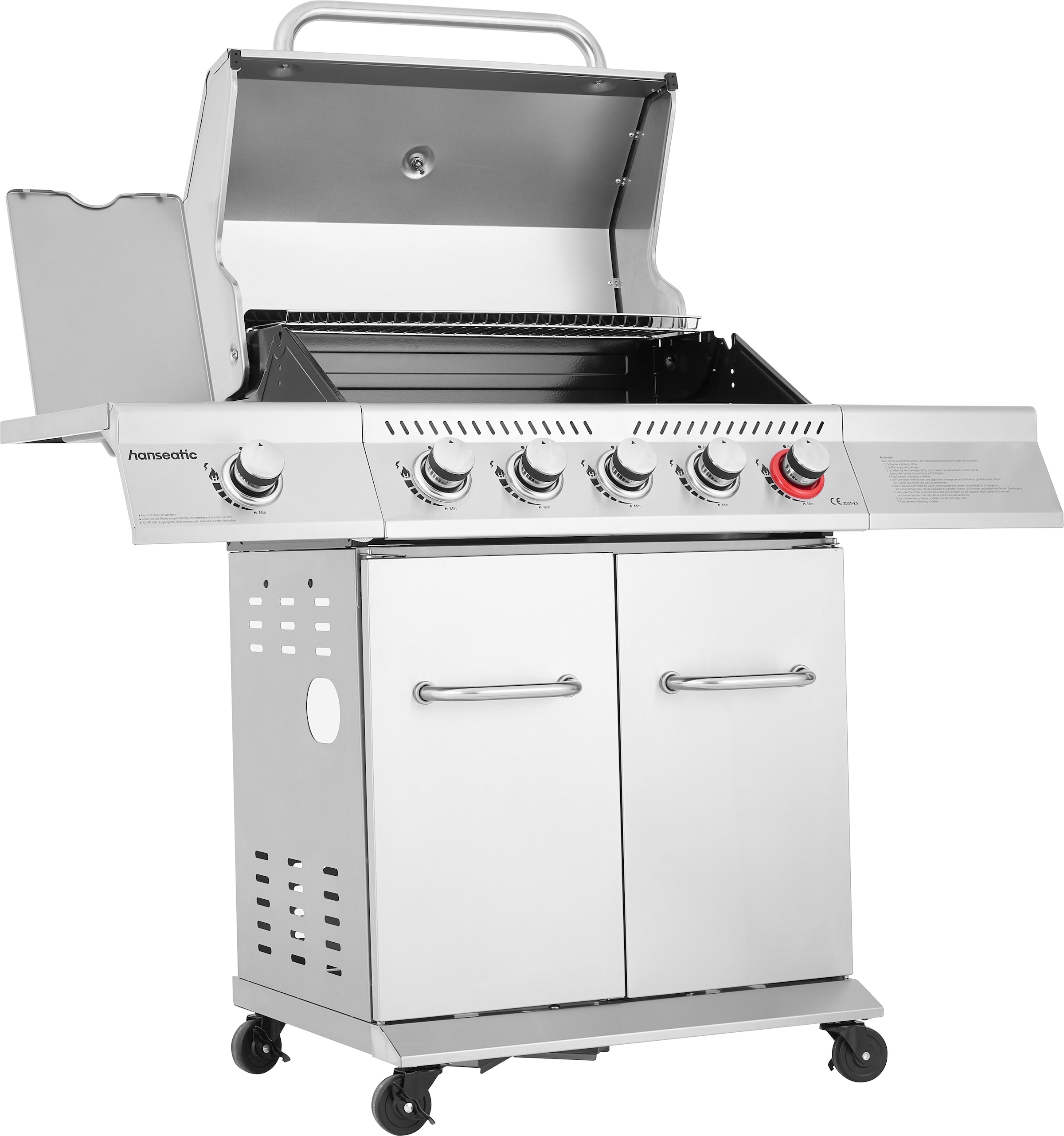 Hanseatic Gasgrill »Richland« inkl. 3 Jahre Herstellergarantie