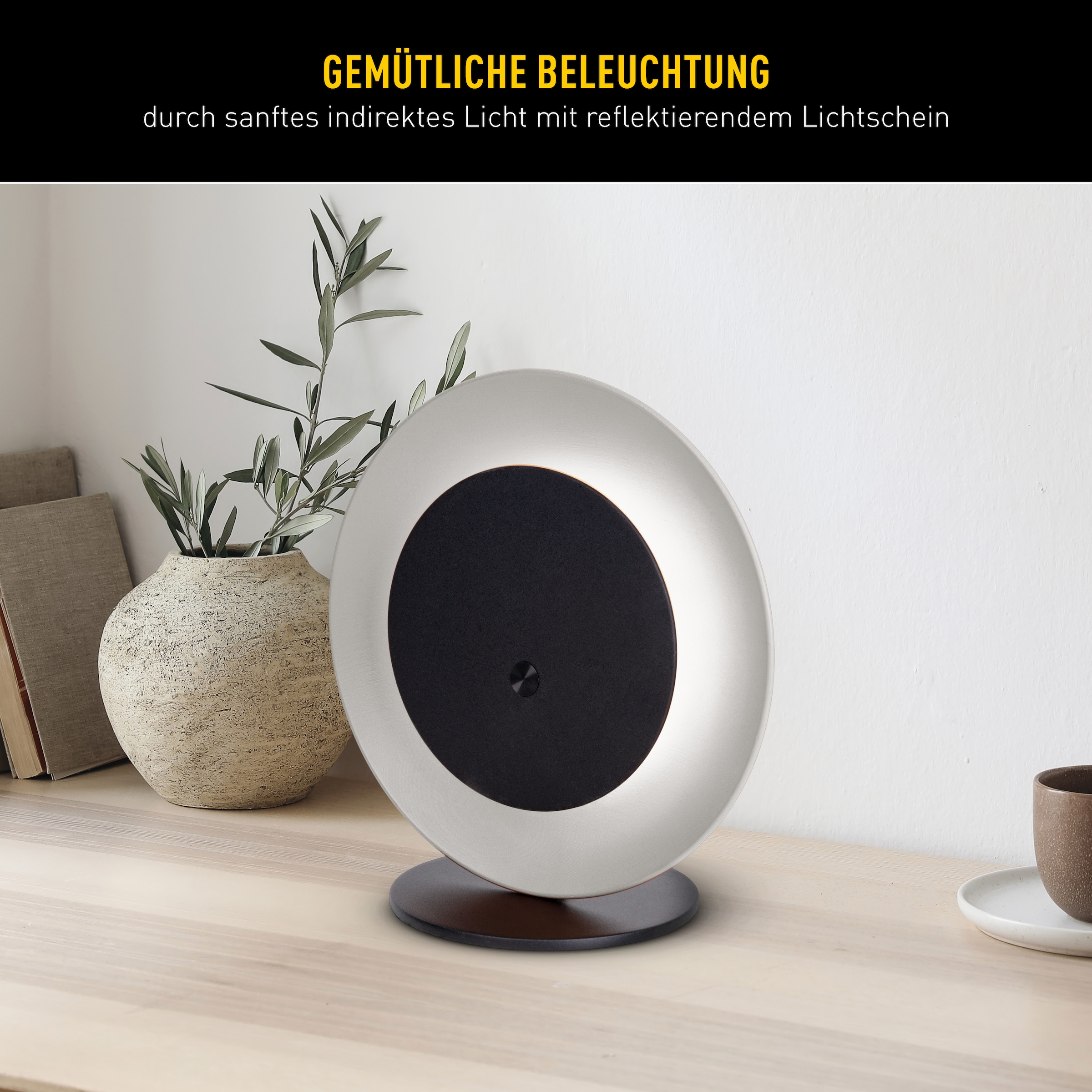 näve LED Solarleuchte »Solan« LED-Modul 1 Stk. Warmweiß 4in1 Akku-Solar-Tisch-Hängeleuchte, Touchschalter, USB, dimmbar